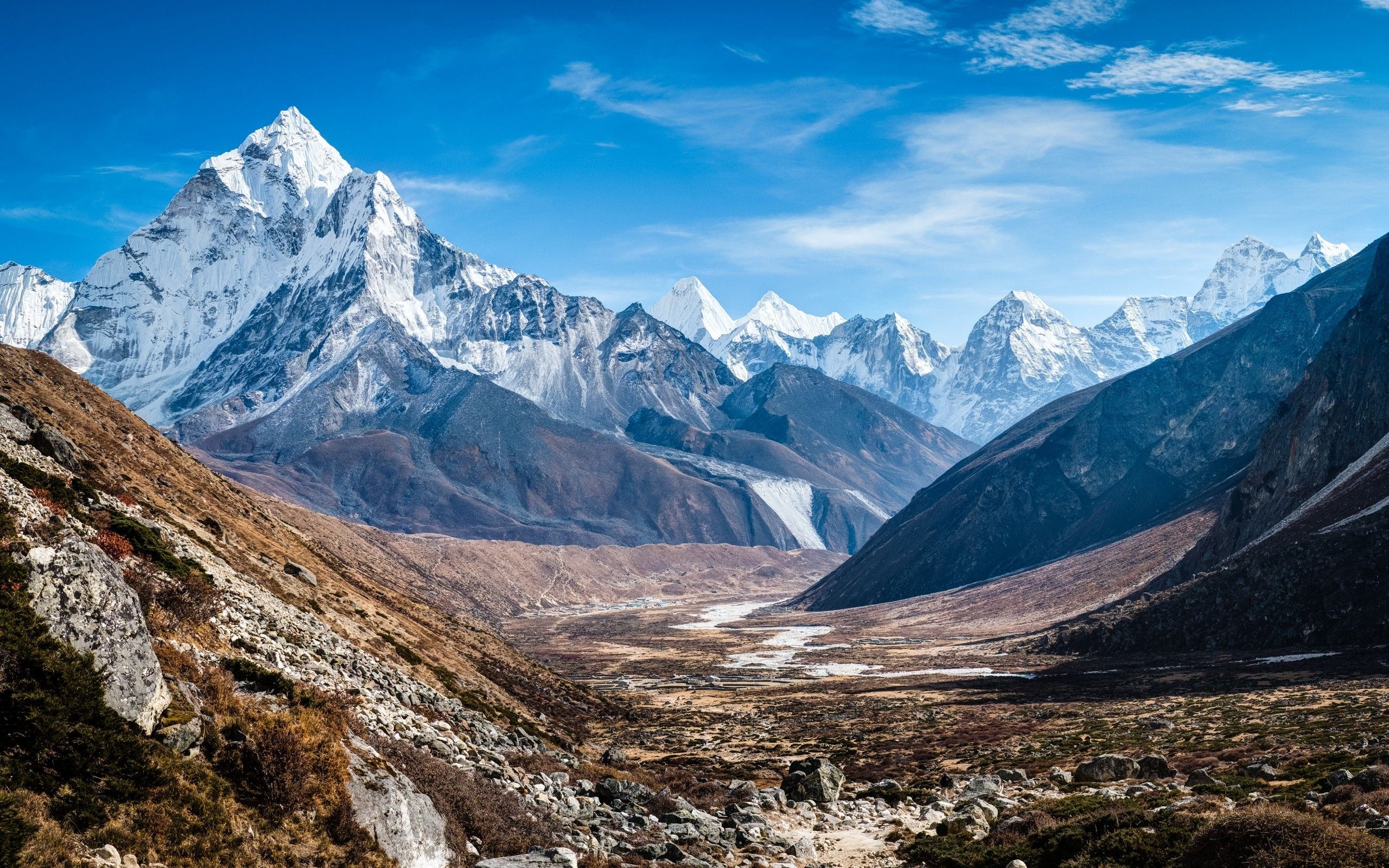 Himalayas Mountains Nepal Region Wallpapers