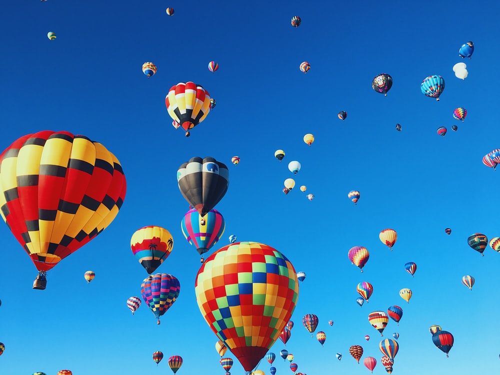 Hot Air Balloons In Sky Wallpapers