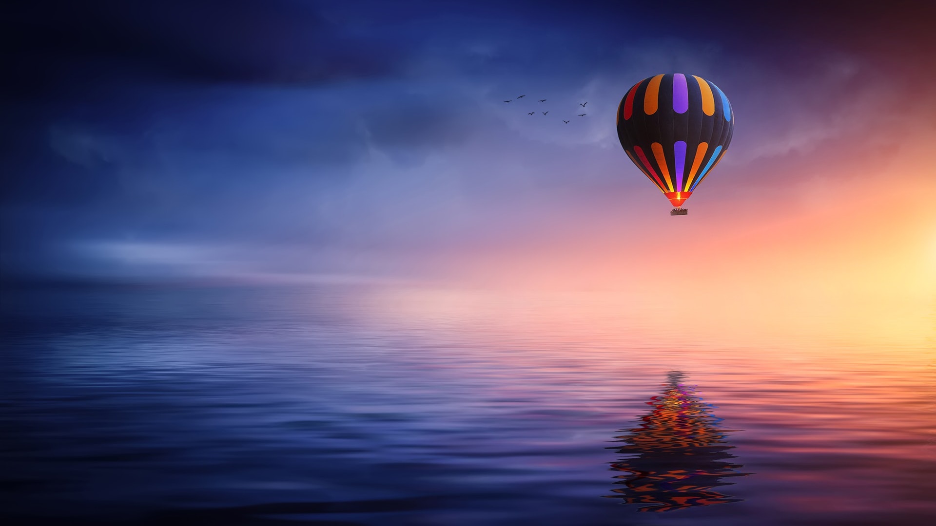 Hot Air Balloons In Sky Wallpapers