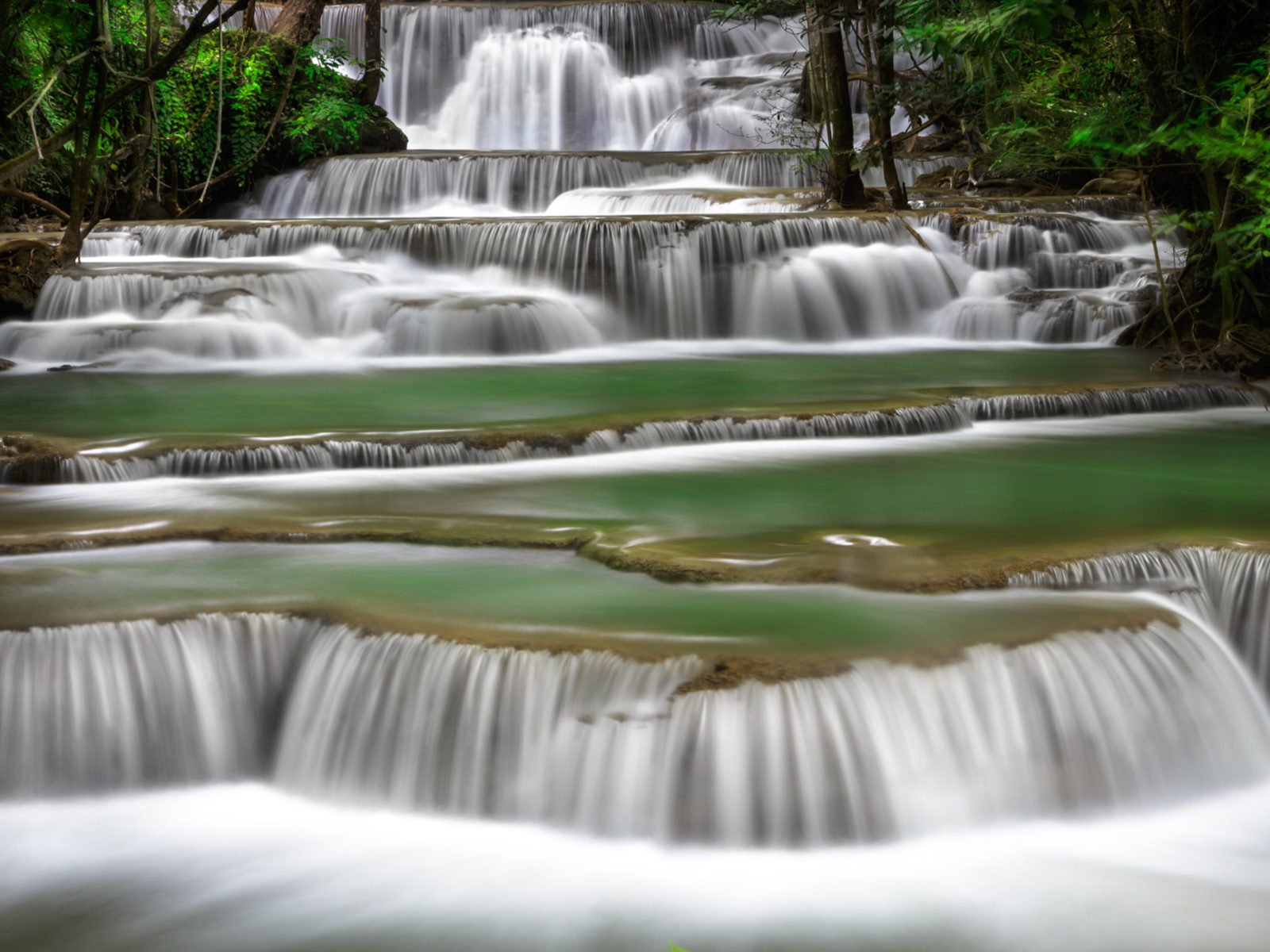 Huai Mae Kamin Waterfall Wallpapers