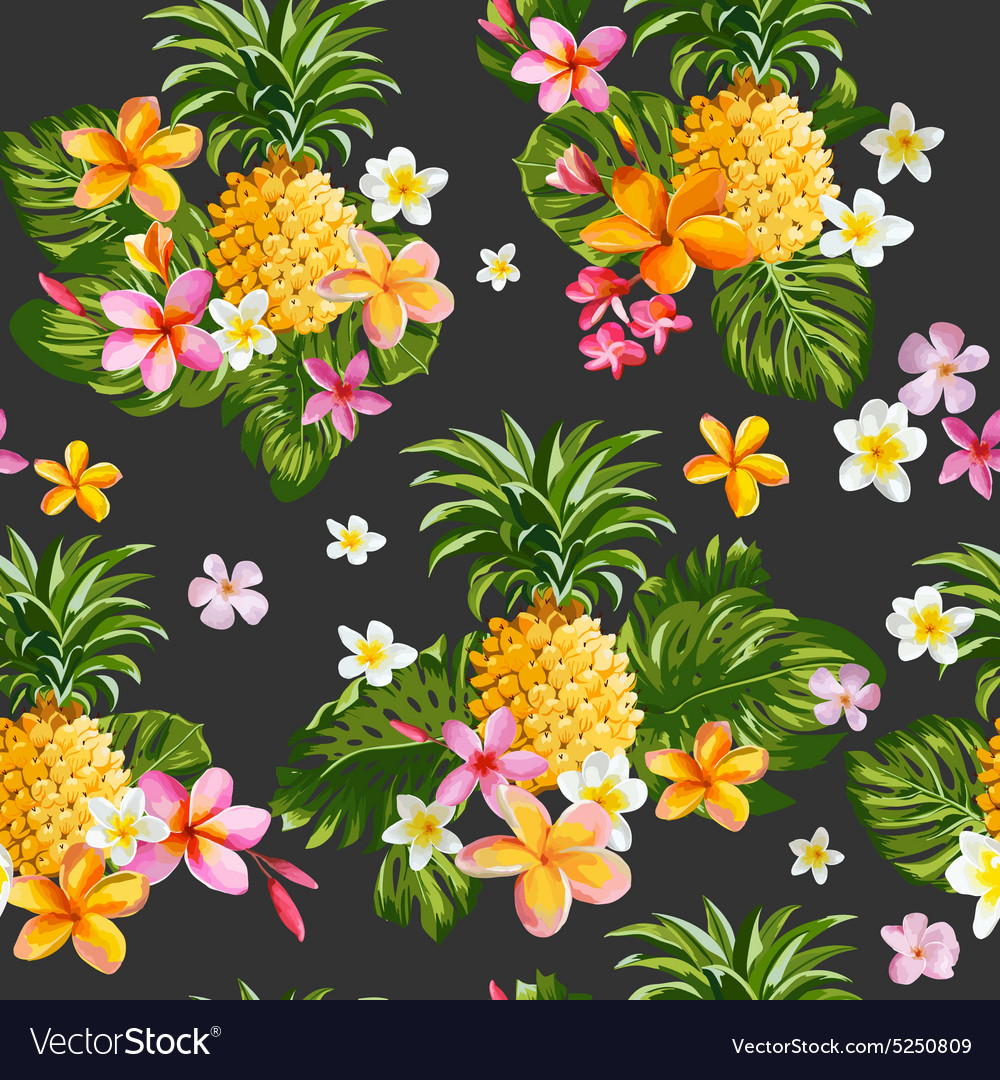 Tropical Floral Background