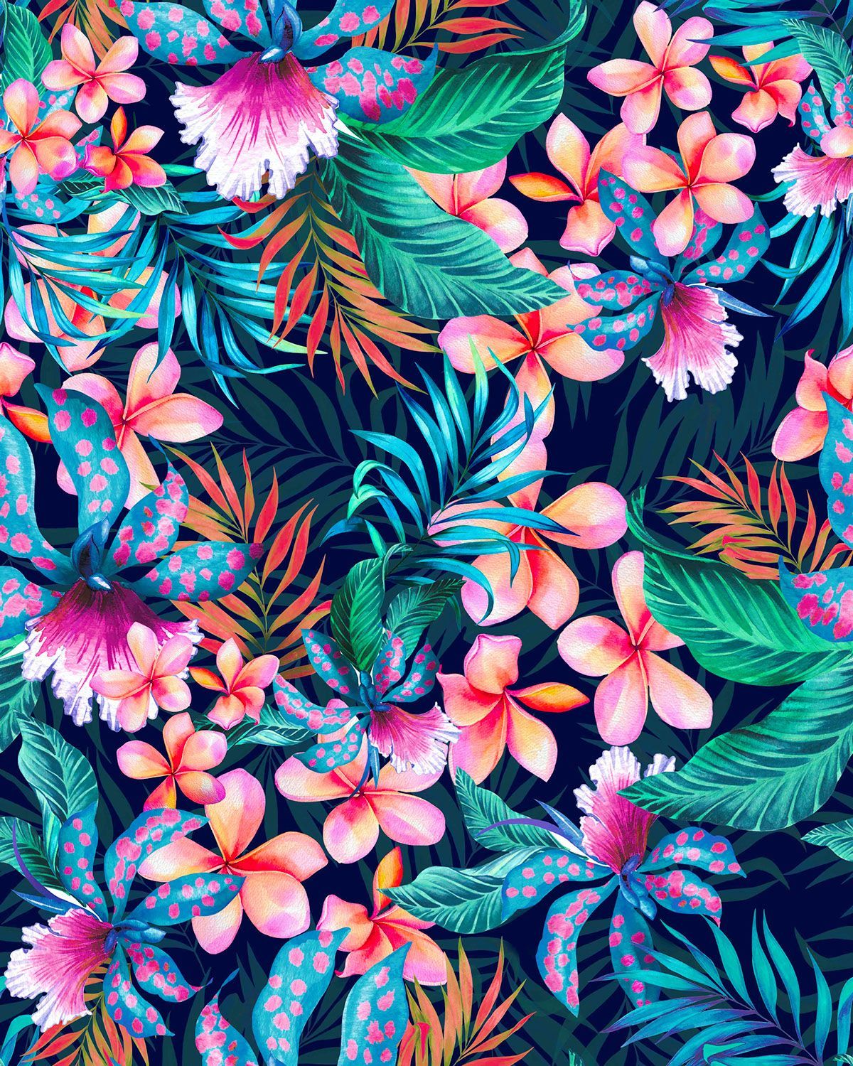 Tropical Pattern Background Tumblr