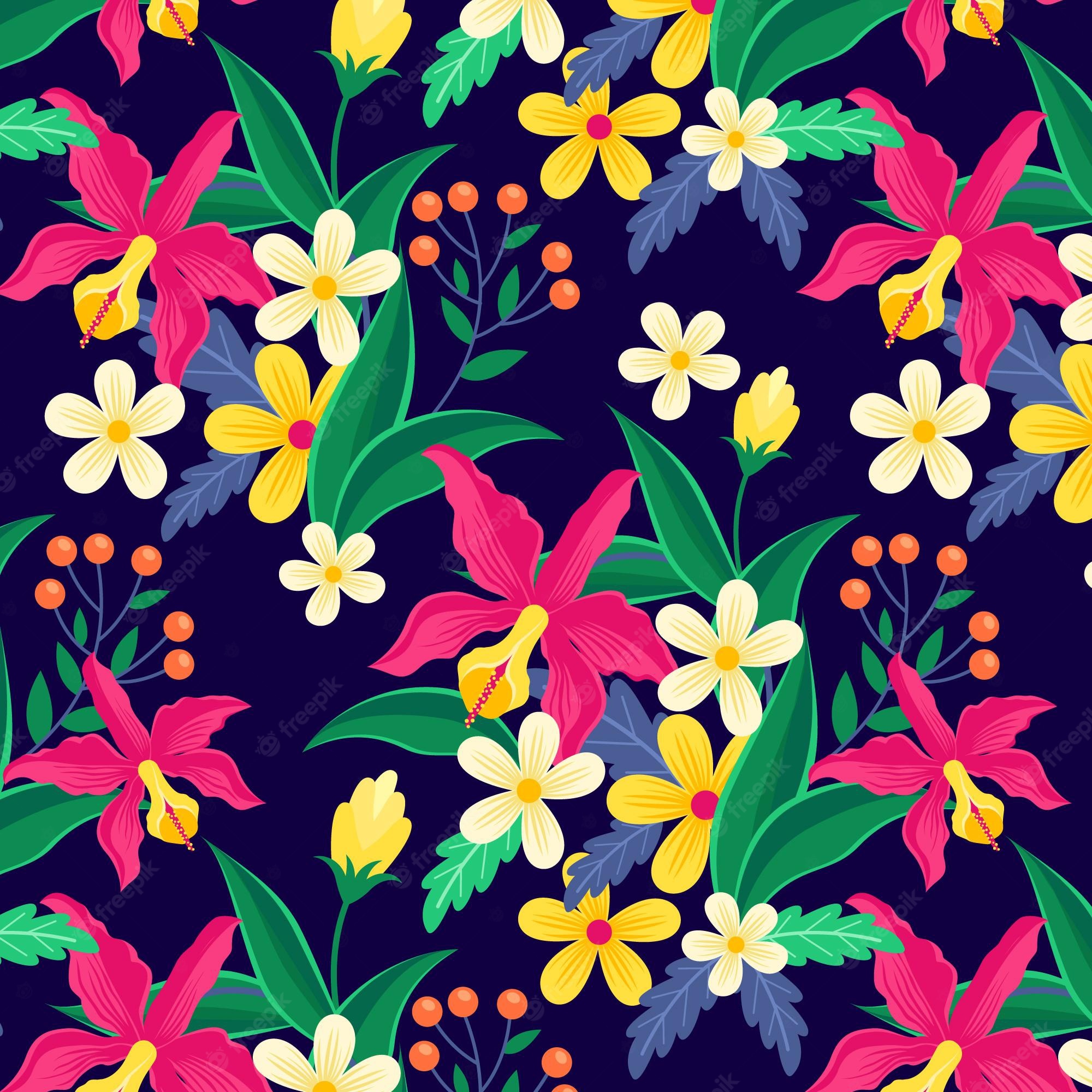 Tropical Pattern Background Tumblr