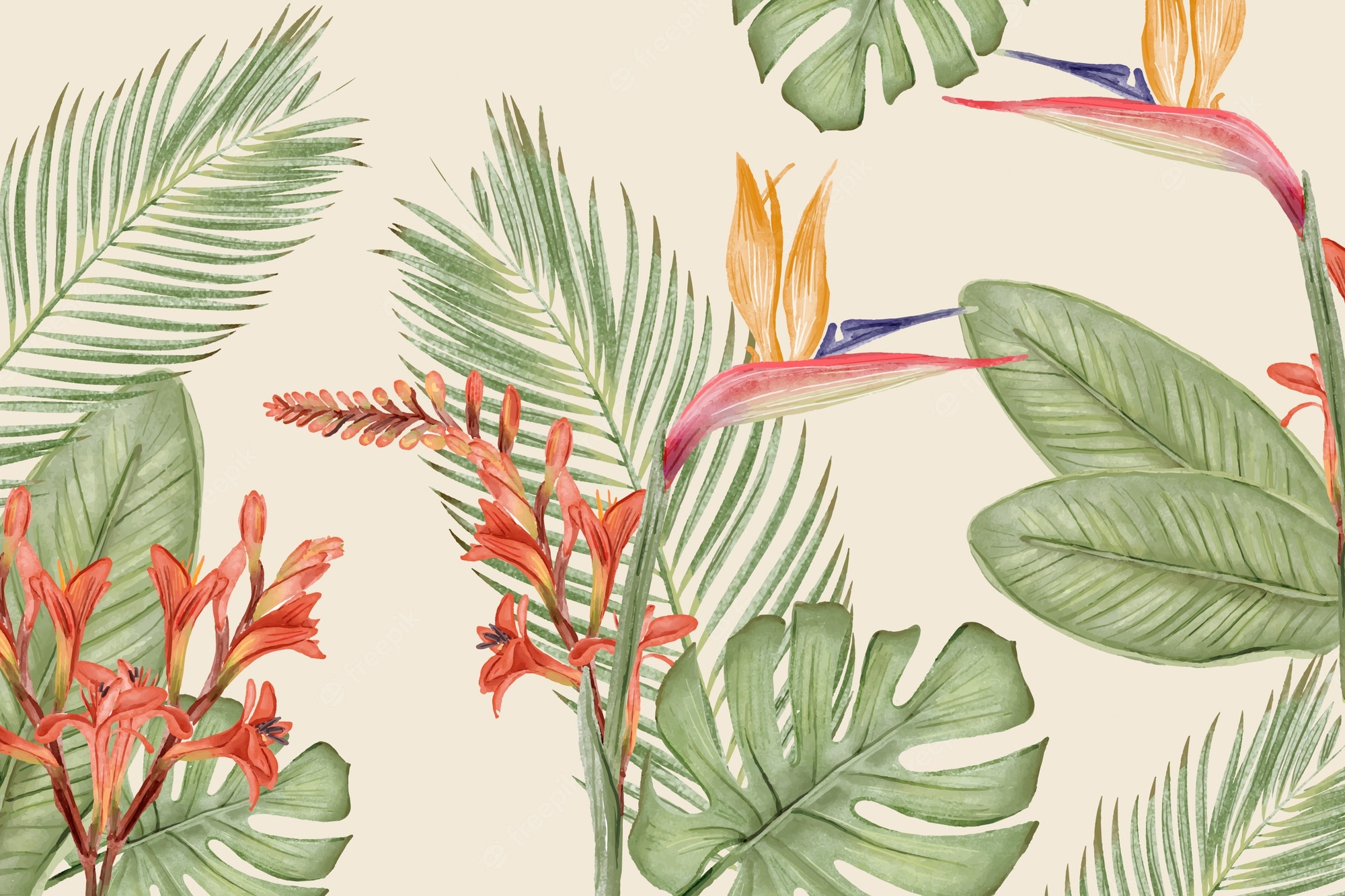 Tropical Pattern Background Tumblr