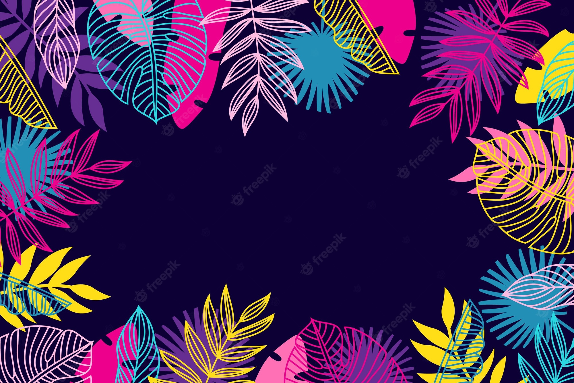 Tropical Vector Background