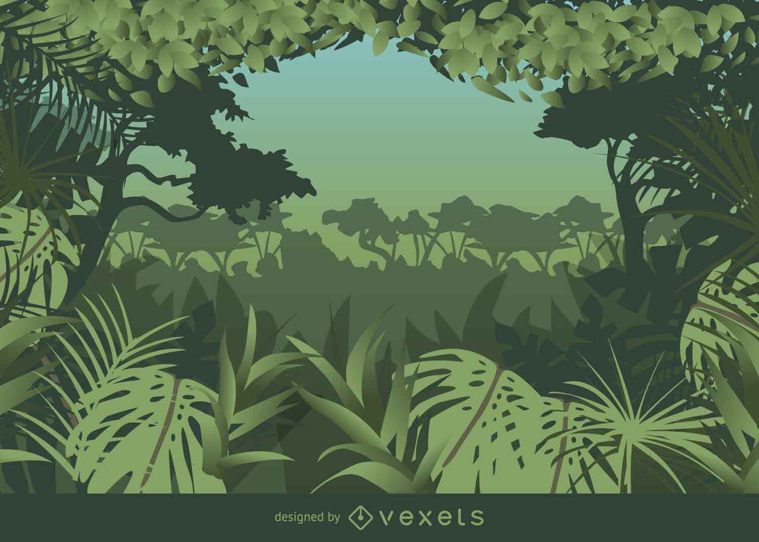 Tropical Vector Background