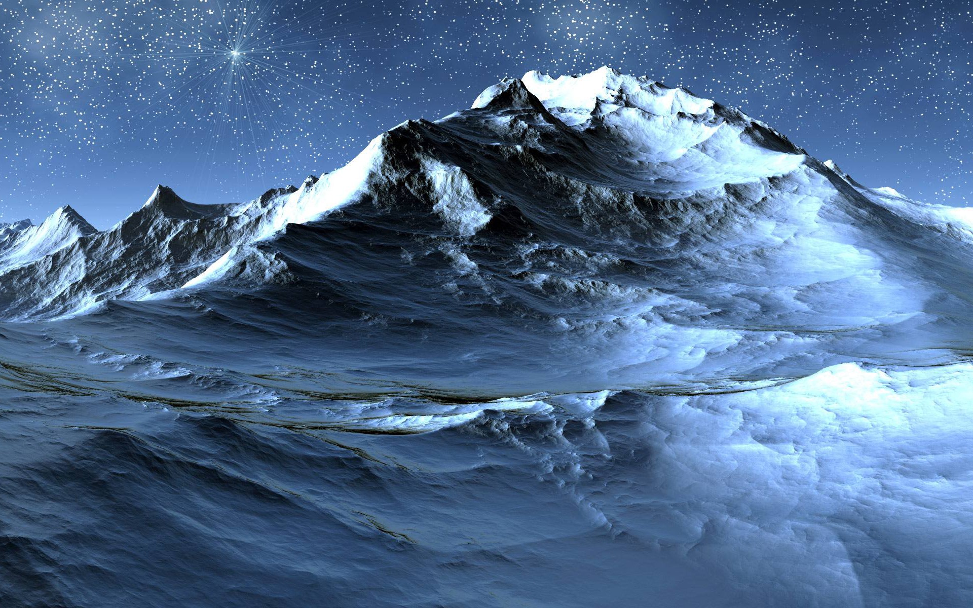 Ice Mountains Wallpapers