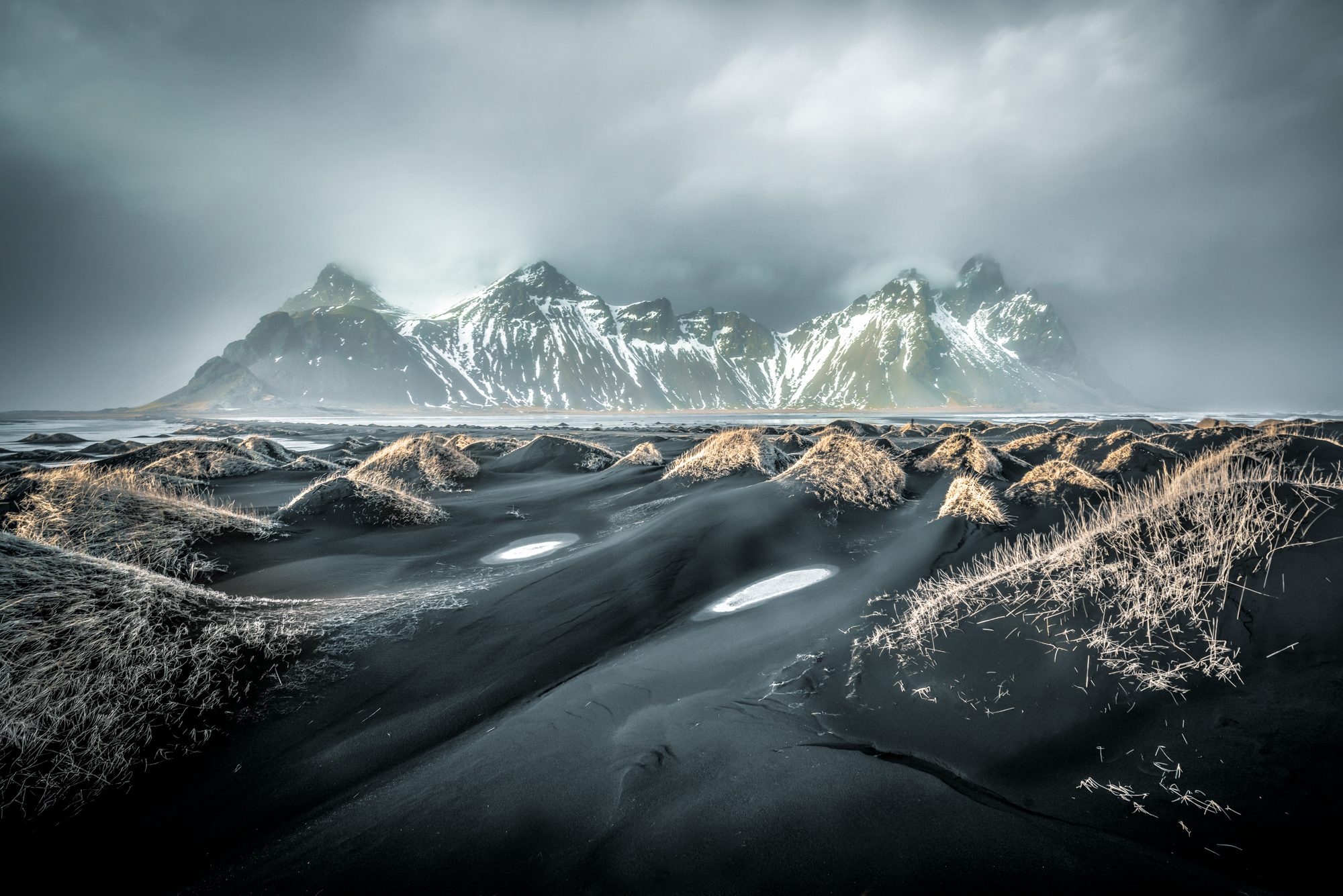 Iceland Hofn Mountains Wallpapers