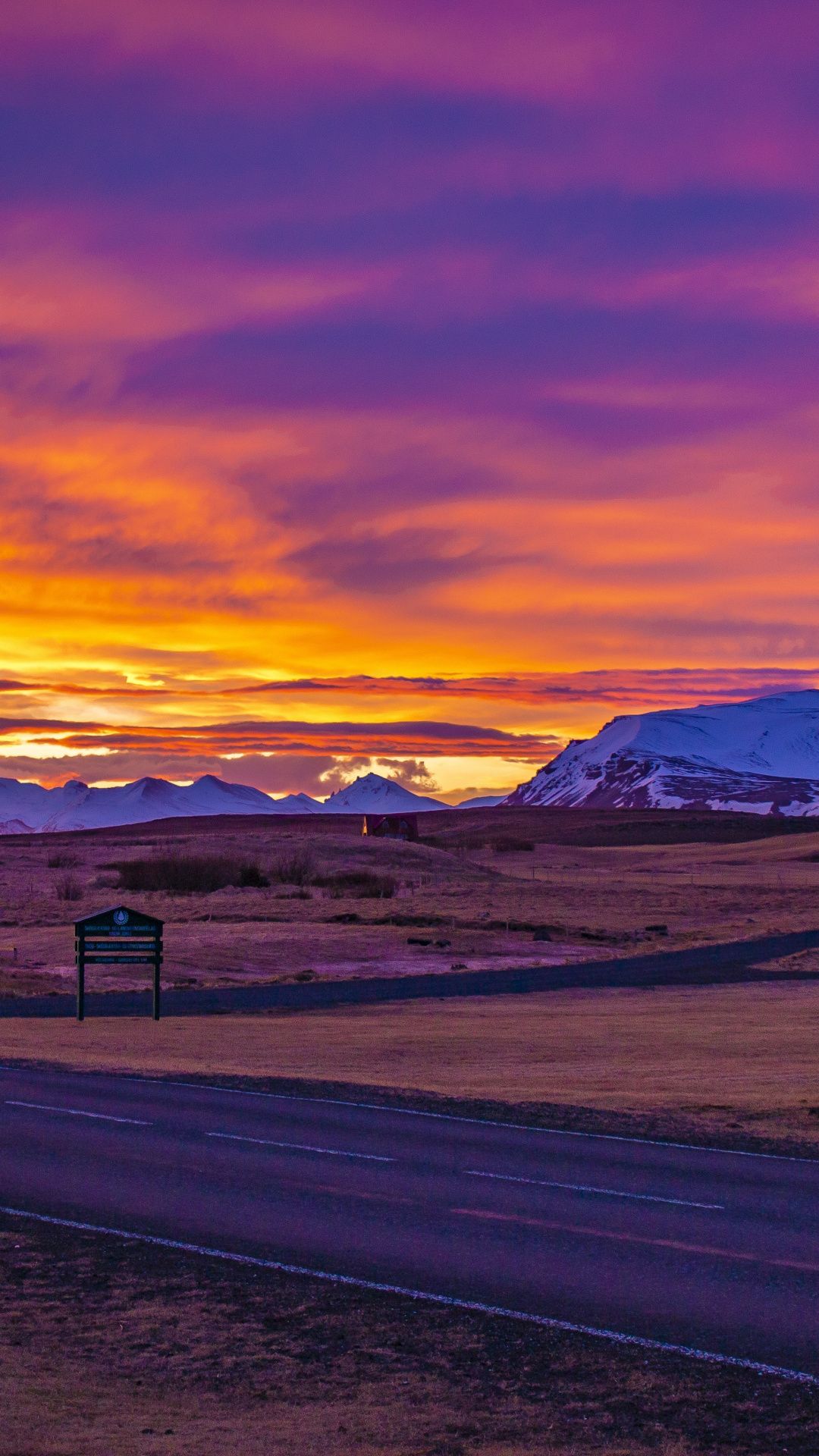 Iceland Landscapes Road Wallpapers