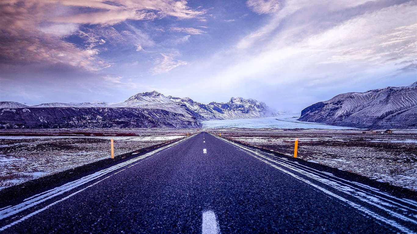 Iceland Landscapes Road Wallpapers