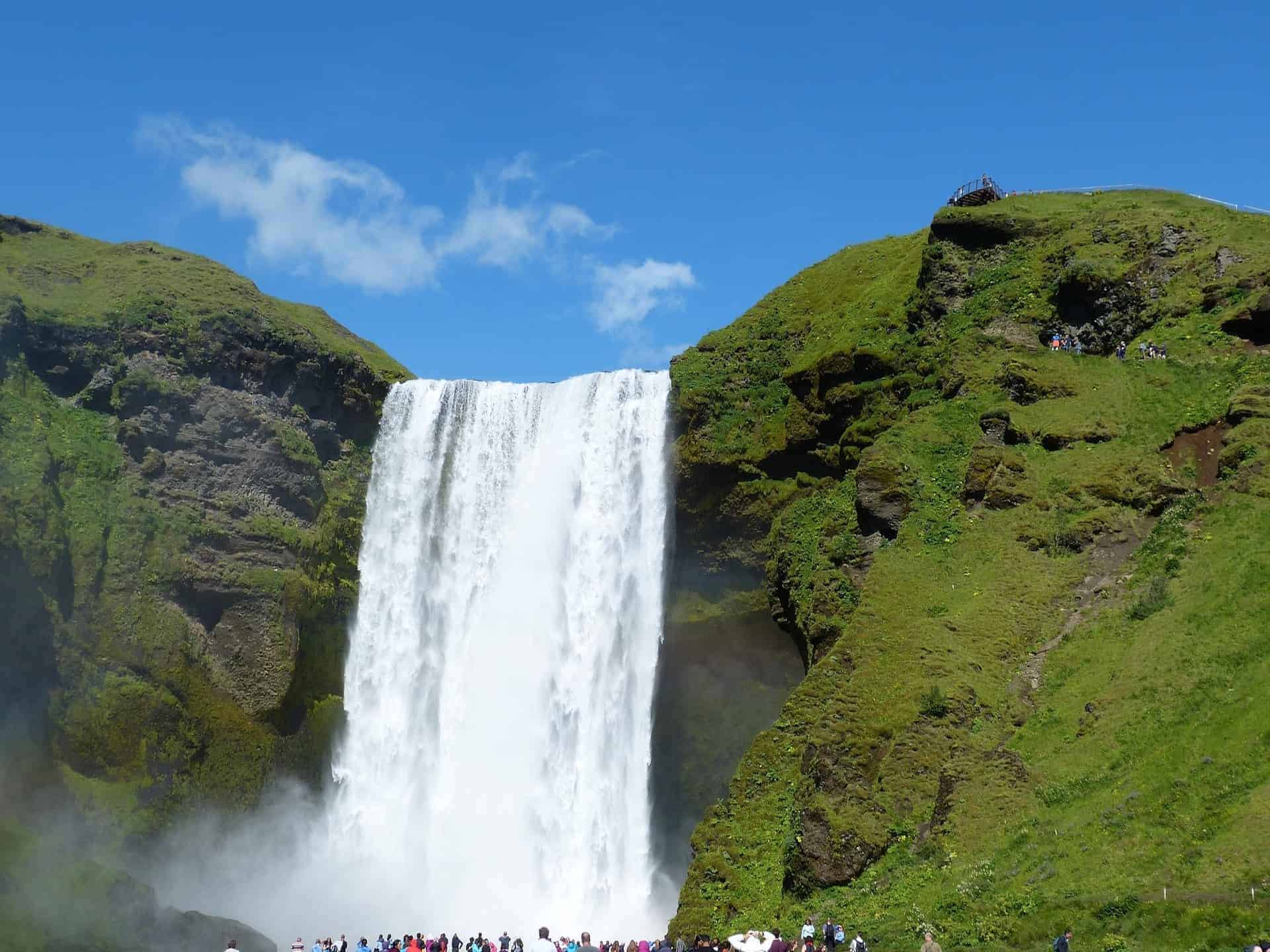 Iceland Skogafoss Waterfall Wallpapers