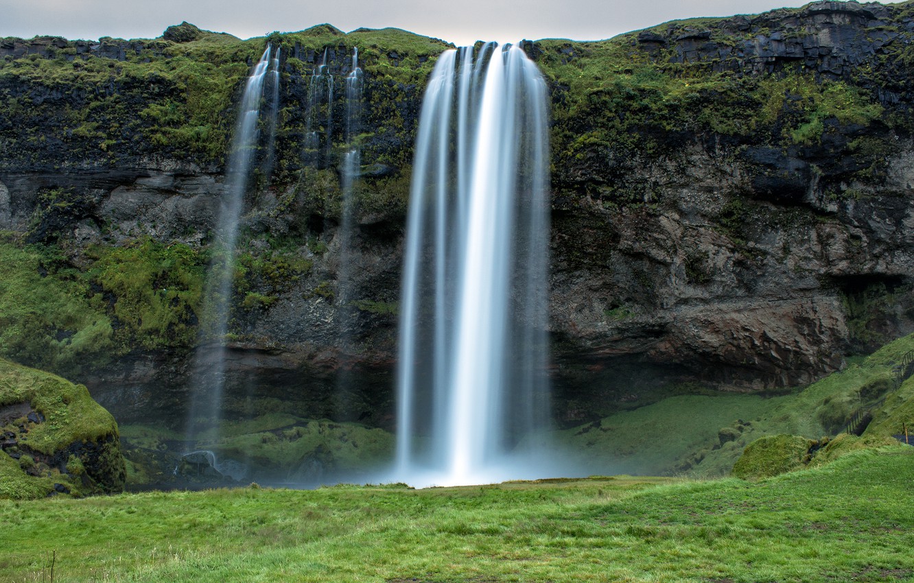 Iceland Skogafoss Waterfall Wallpapers