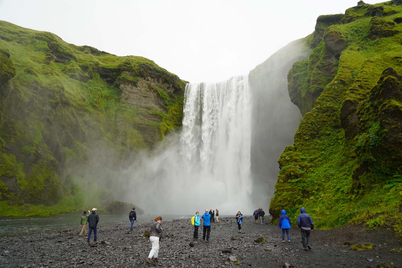 Iceland Skogafoss Waterfall Wallpapers