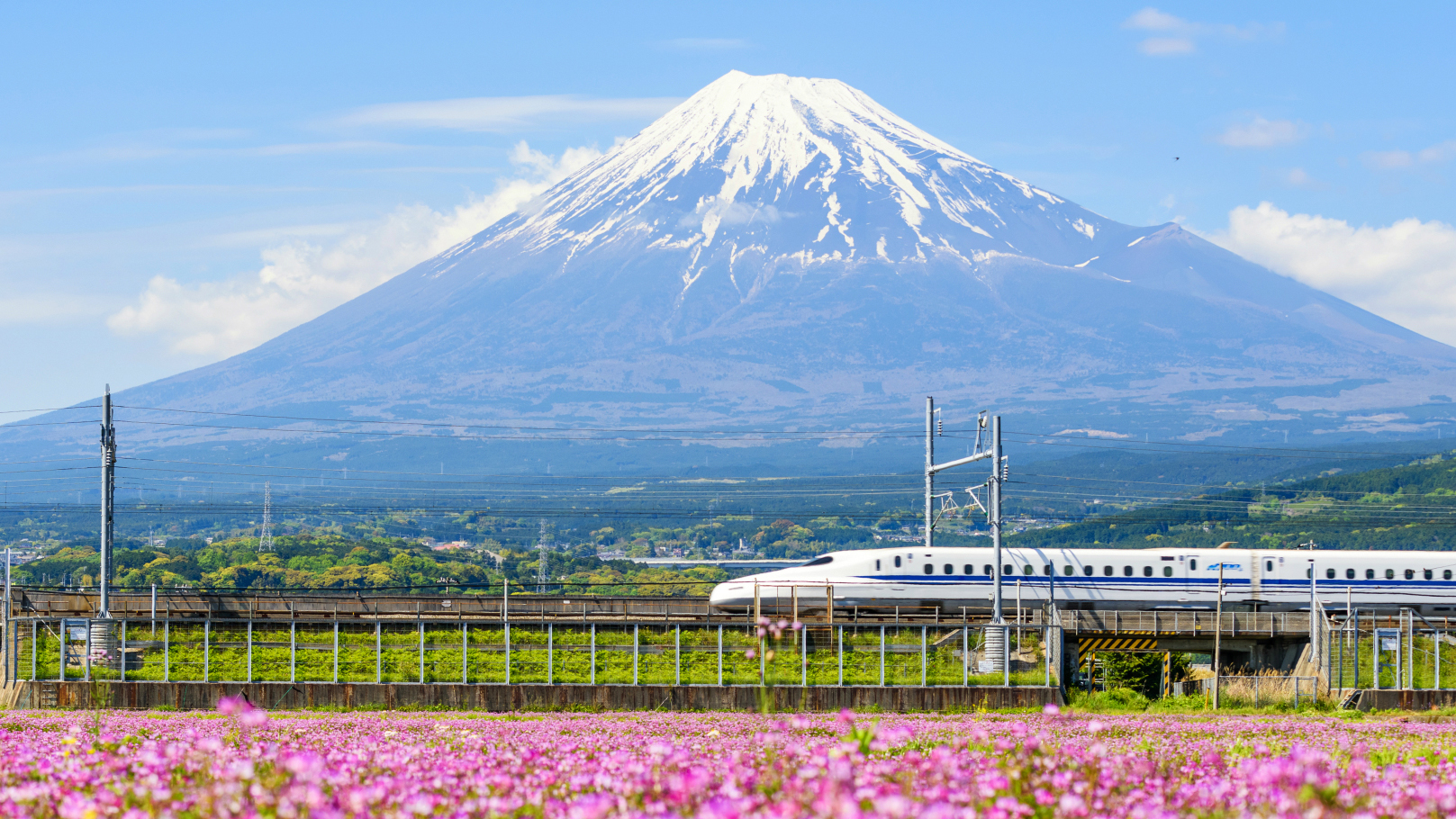 Japan Bullet Train View Wallpapers