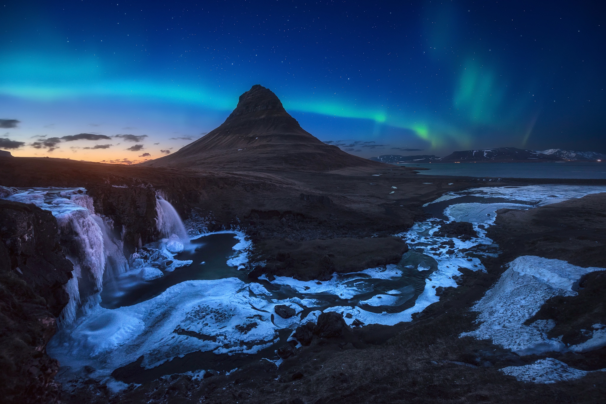 Kirkjufell Hd  Iceland Night Photography Wallpapers