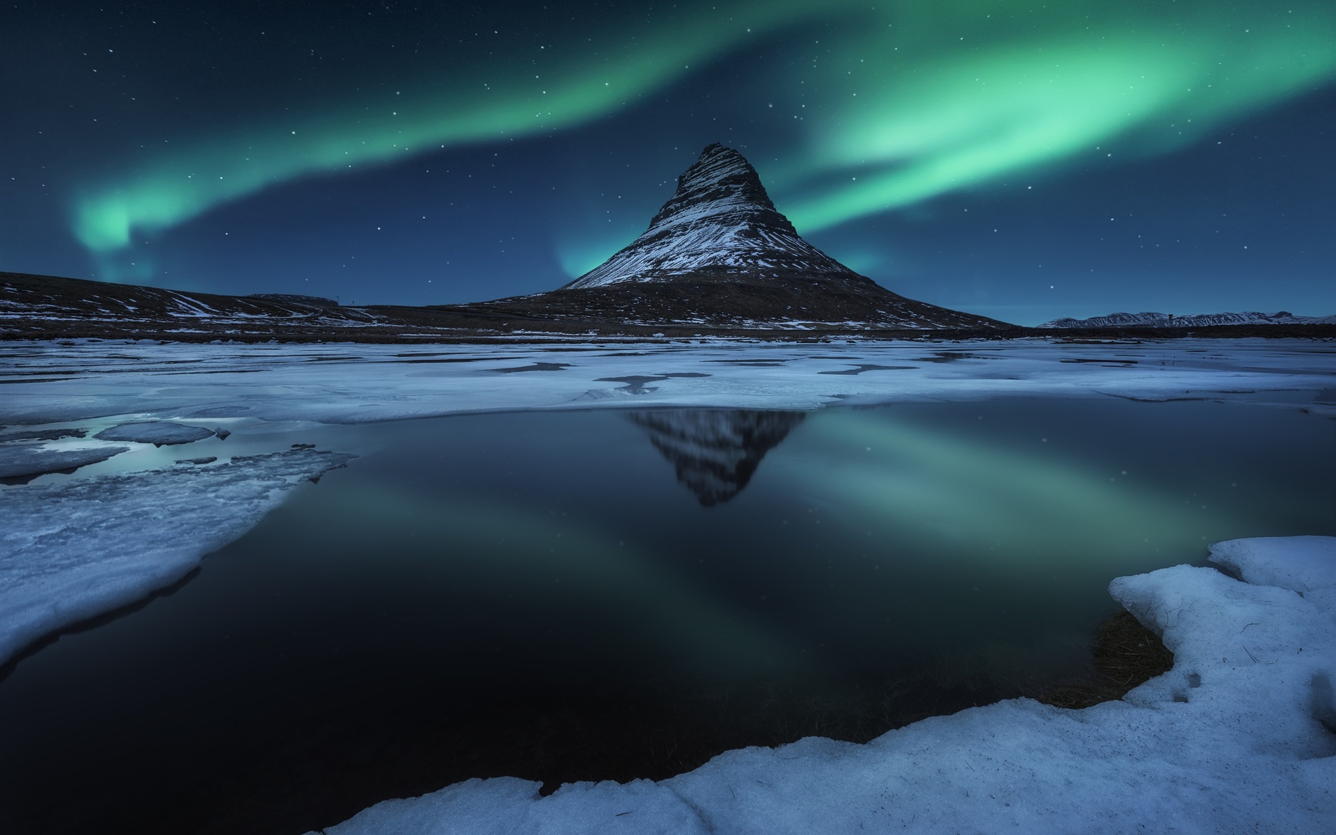 Kirkjufell Hd  Iceland Night Photography Wallpapers