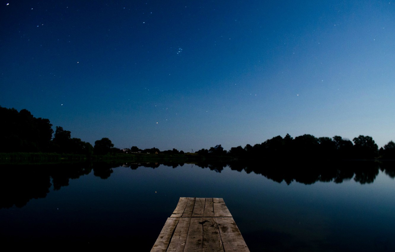 Lake Hd Night Photography Wallpapers