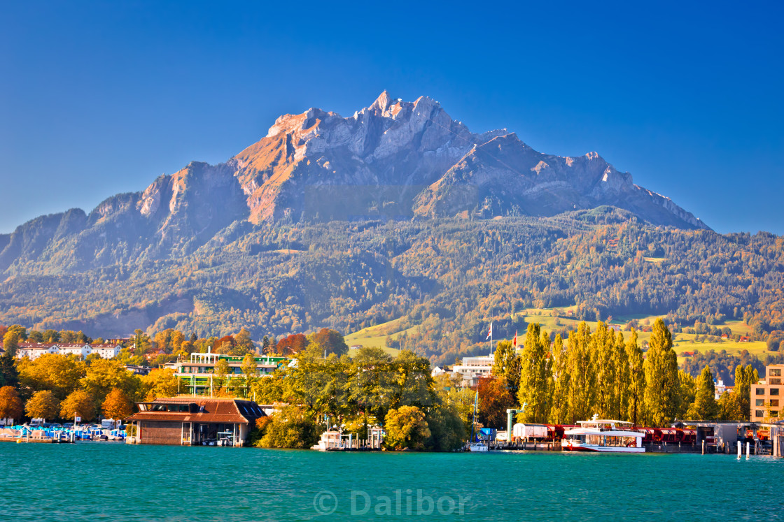 Lake Lucern Landscape Mountains Wallpapers