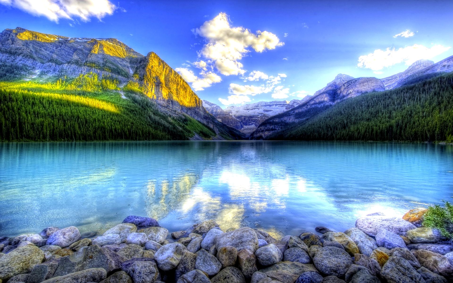 Lake Near Beautiful Landscape Mountains Wallpapers