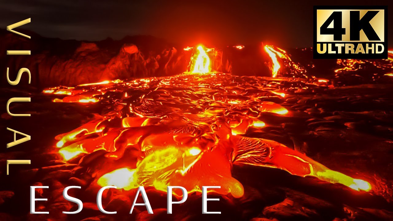 Lava Volcano Creak Wallpapers