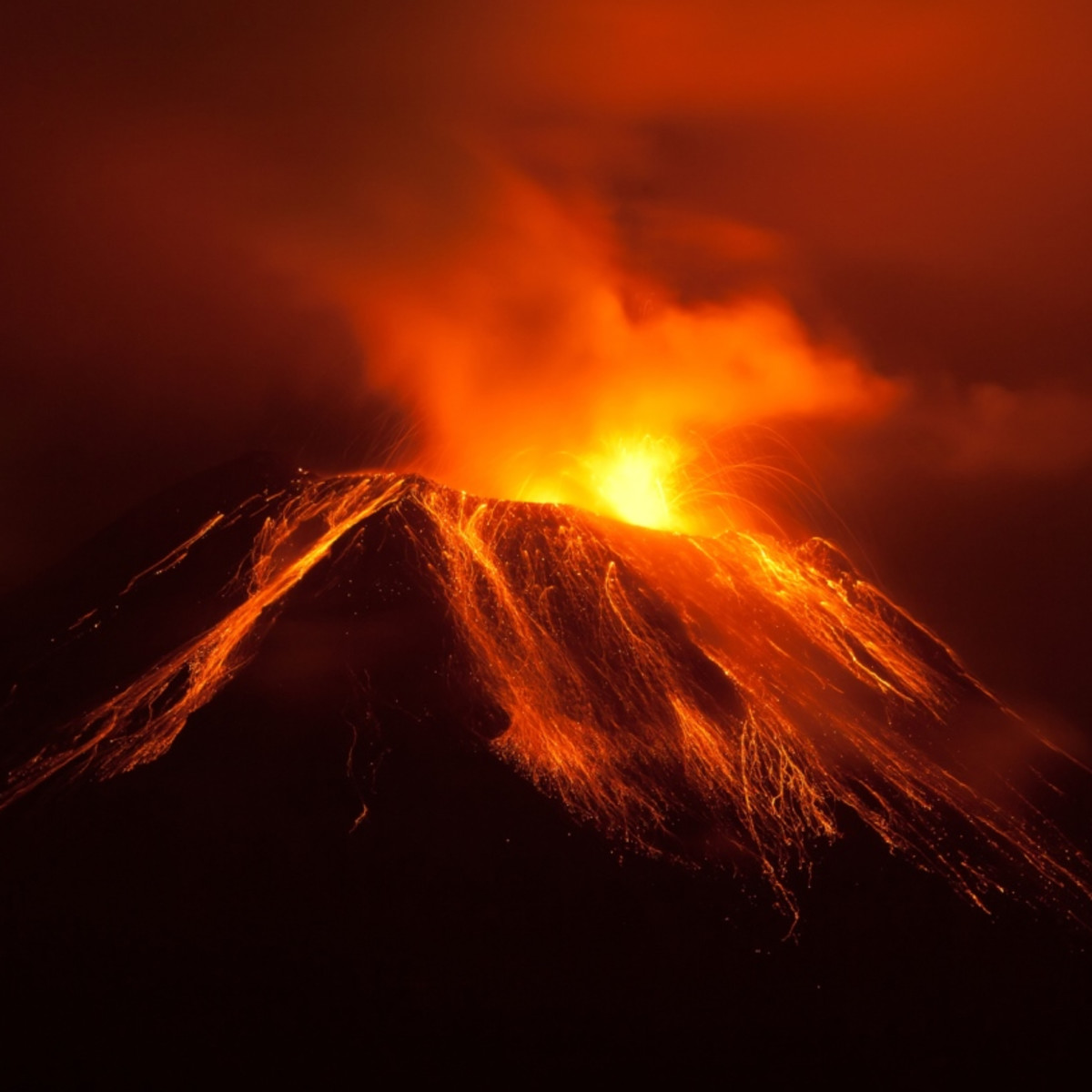 Lava Volcano Creak Wallpapers