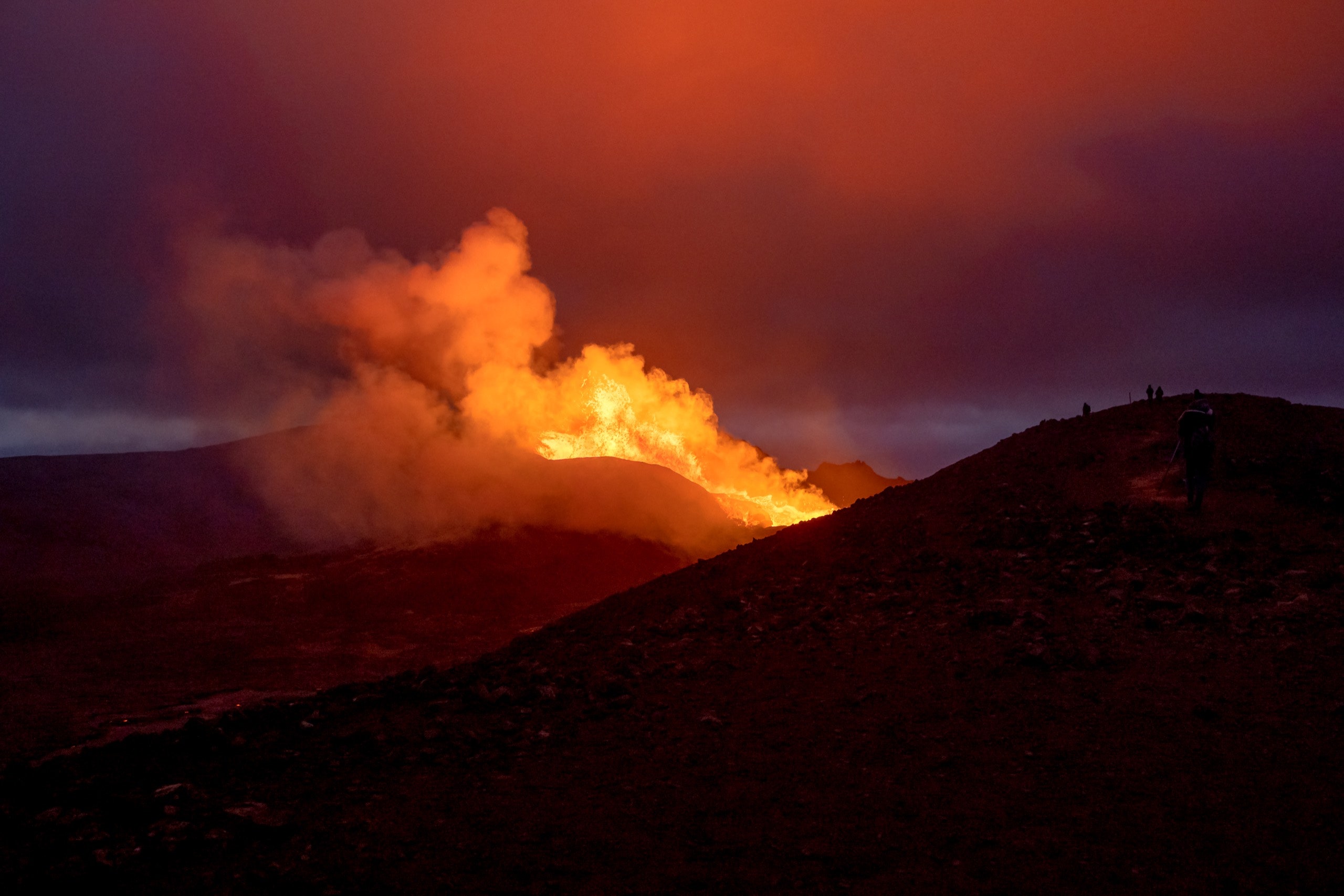 Lava Volcano Creak Wallpapers