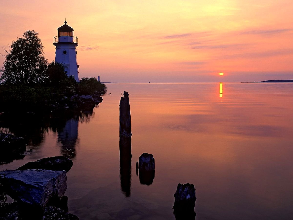 Lighthouse Reflection Wallpapers