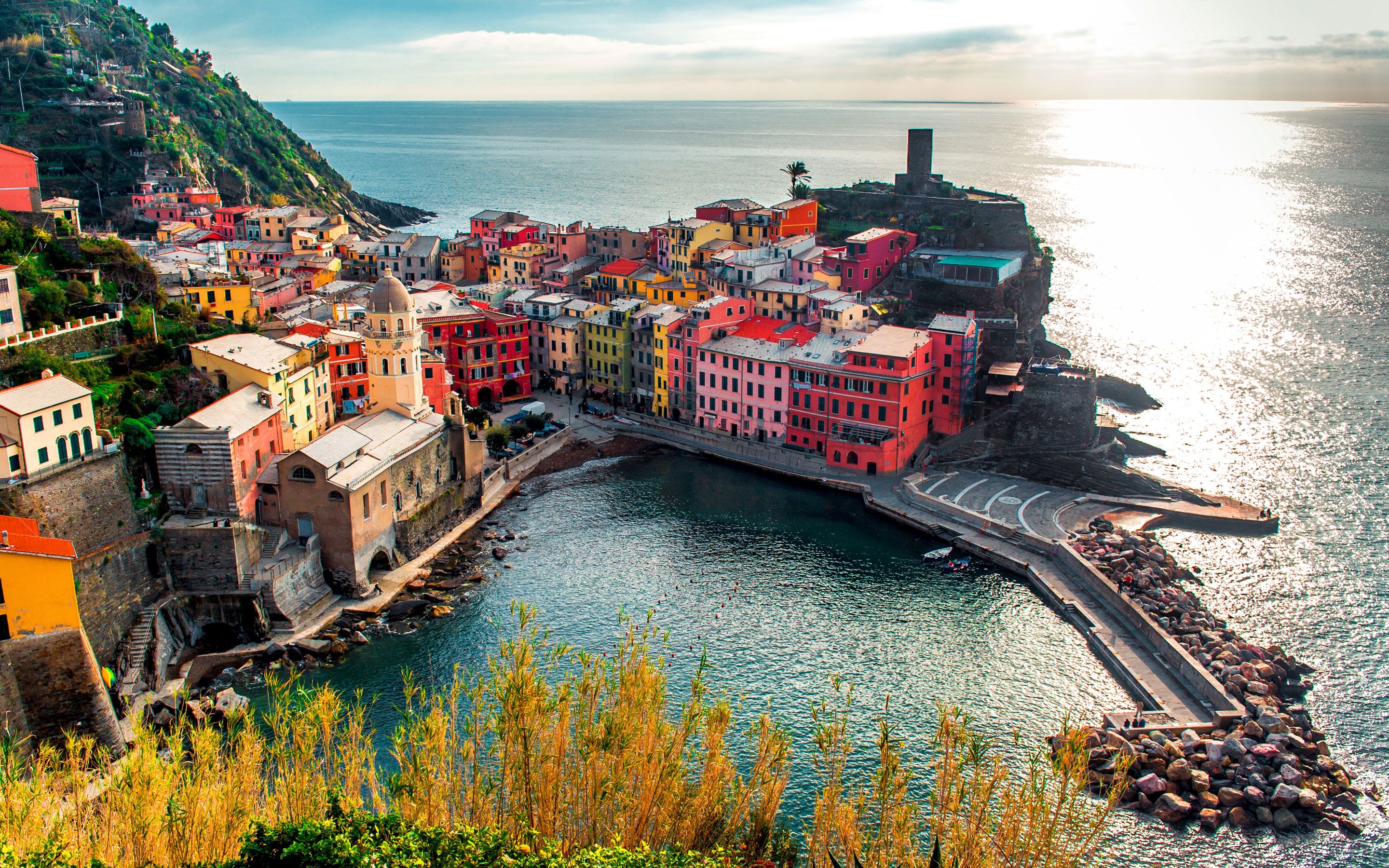 Liguria Vernazza Italy Wallpapers