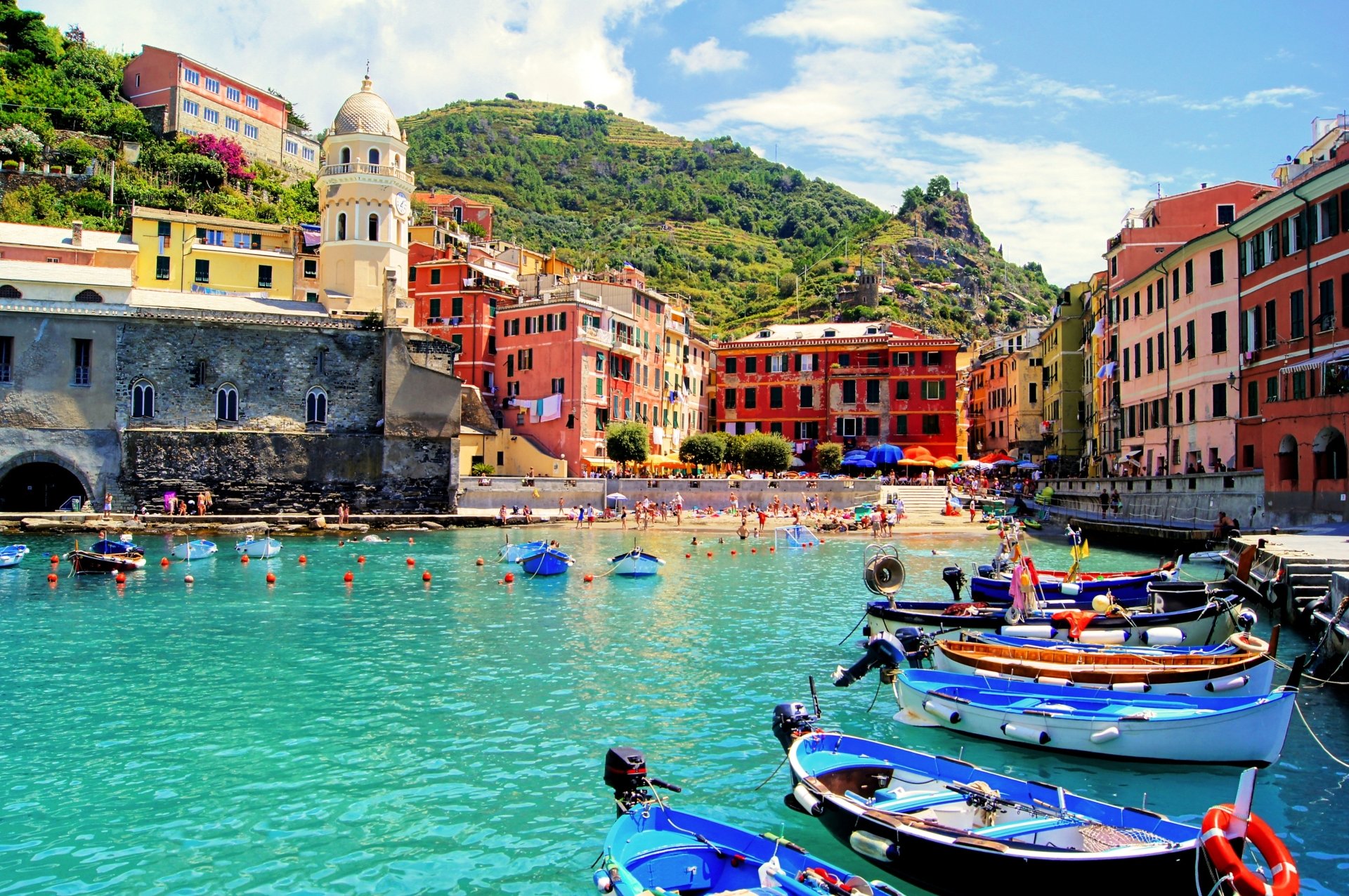 Liguria Vernazza Italy Wallpapers