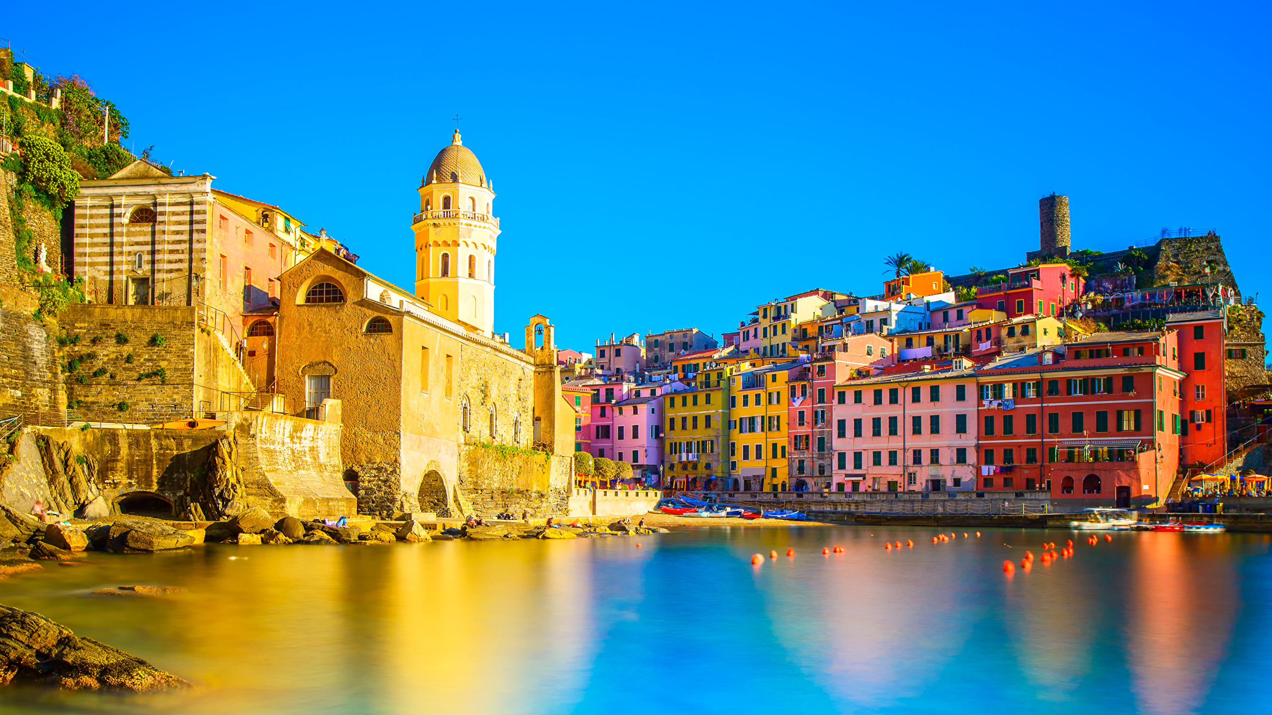 Liguria Vernazza Italy Wallpapers