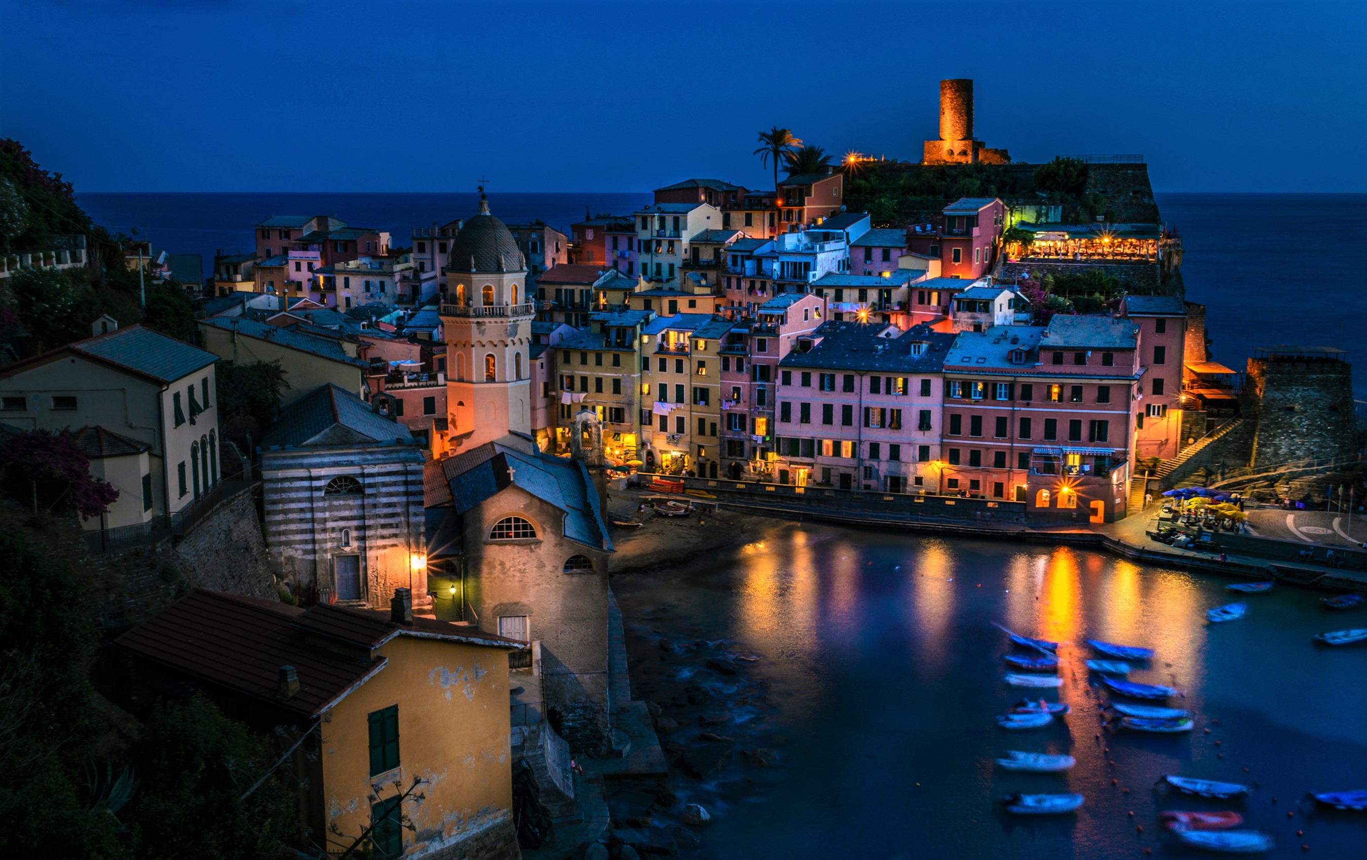 Liguria Vernazza Italy Wallpapers