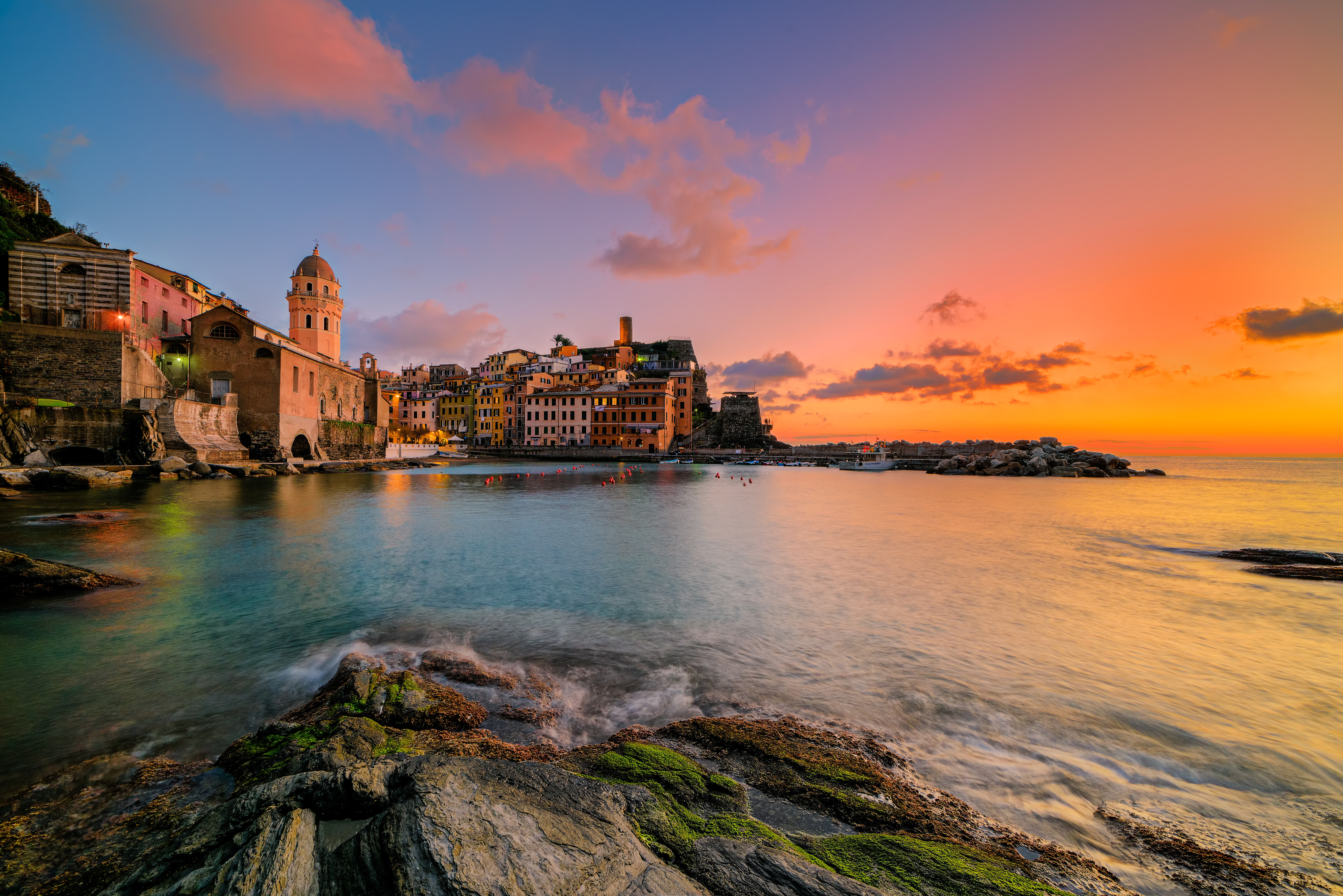 Liguria Vernazza Italy Wallpapers