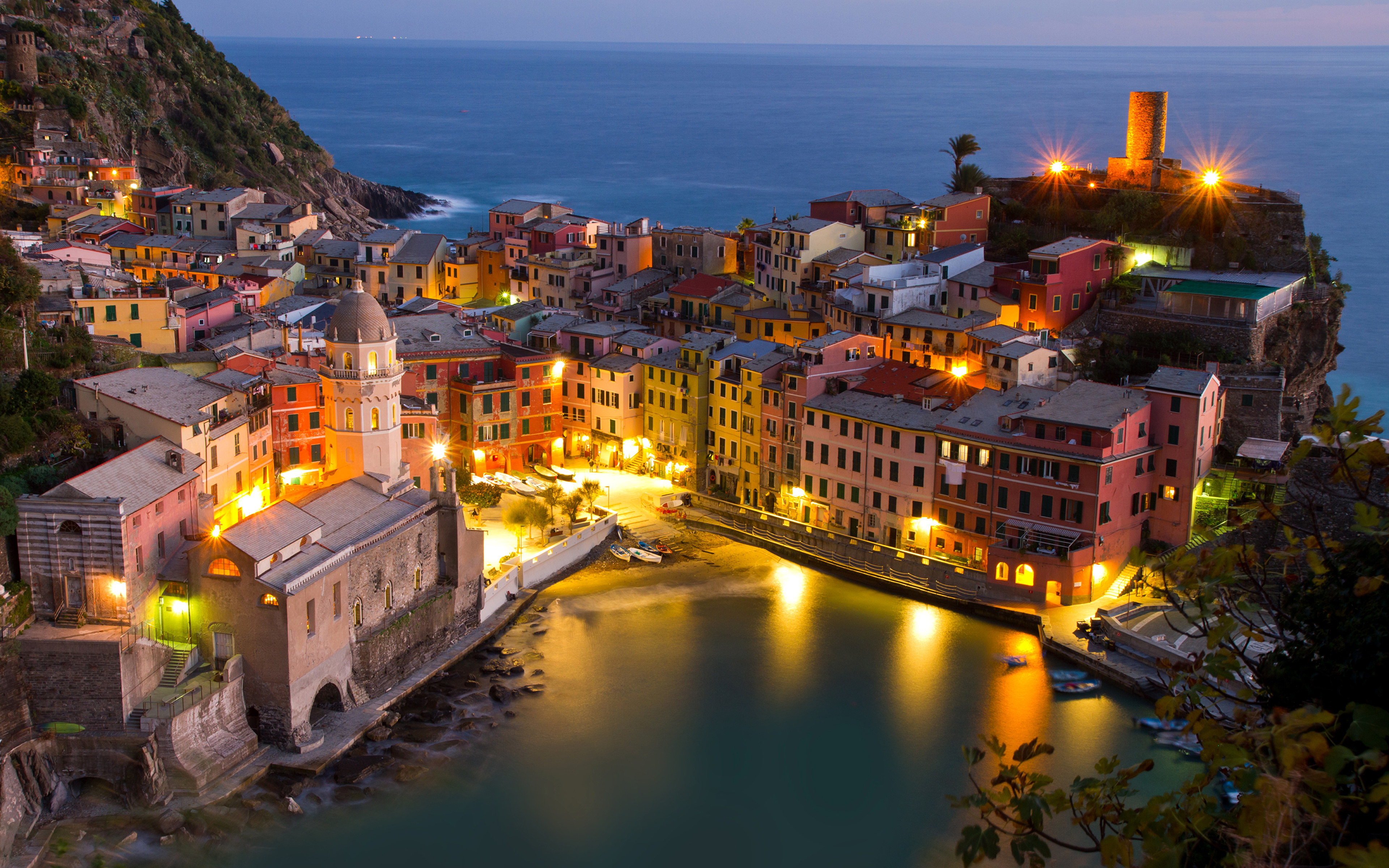 Liguria Vernazza Italy Wallpapers