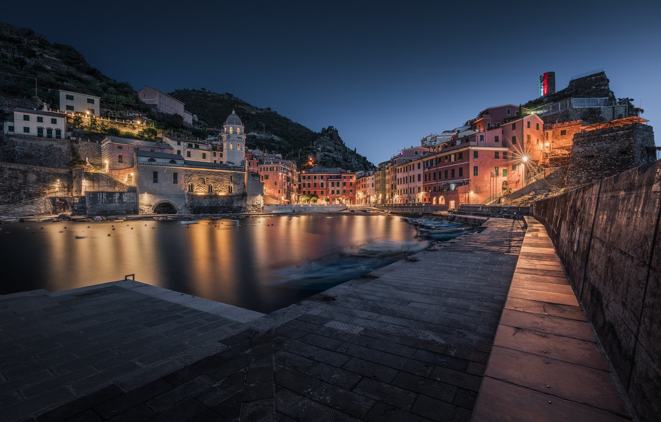 Liguria Vernazza Italy Wallpapers