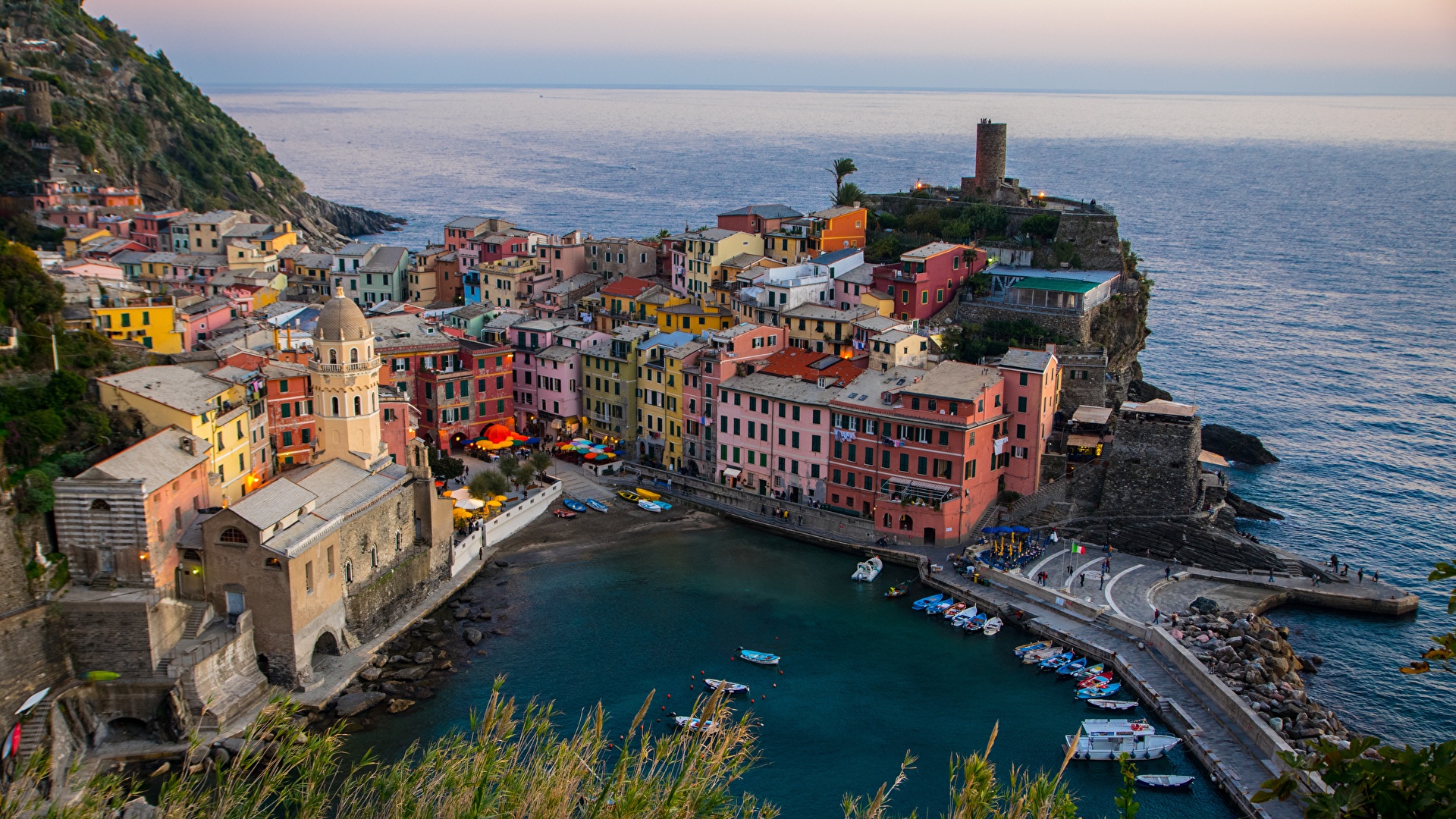 Liguria Vernazza Italy Wallpapers