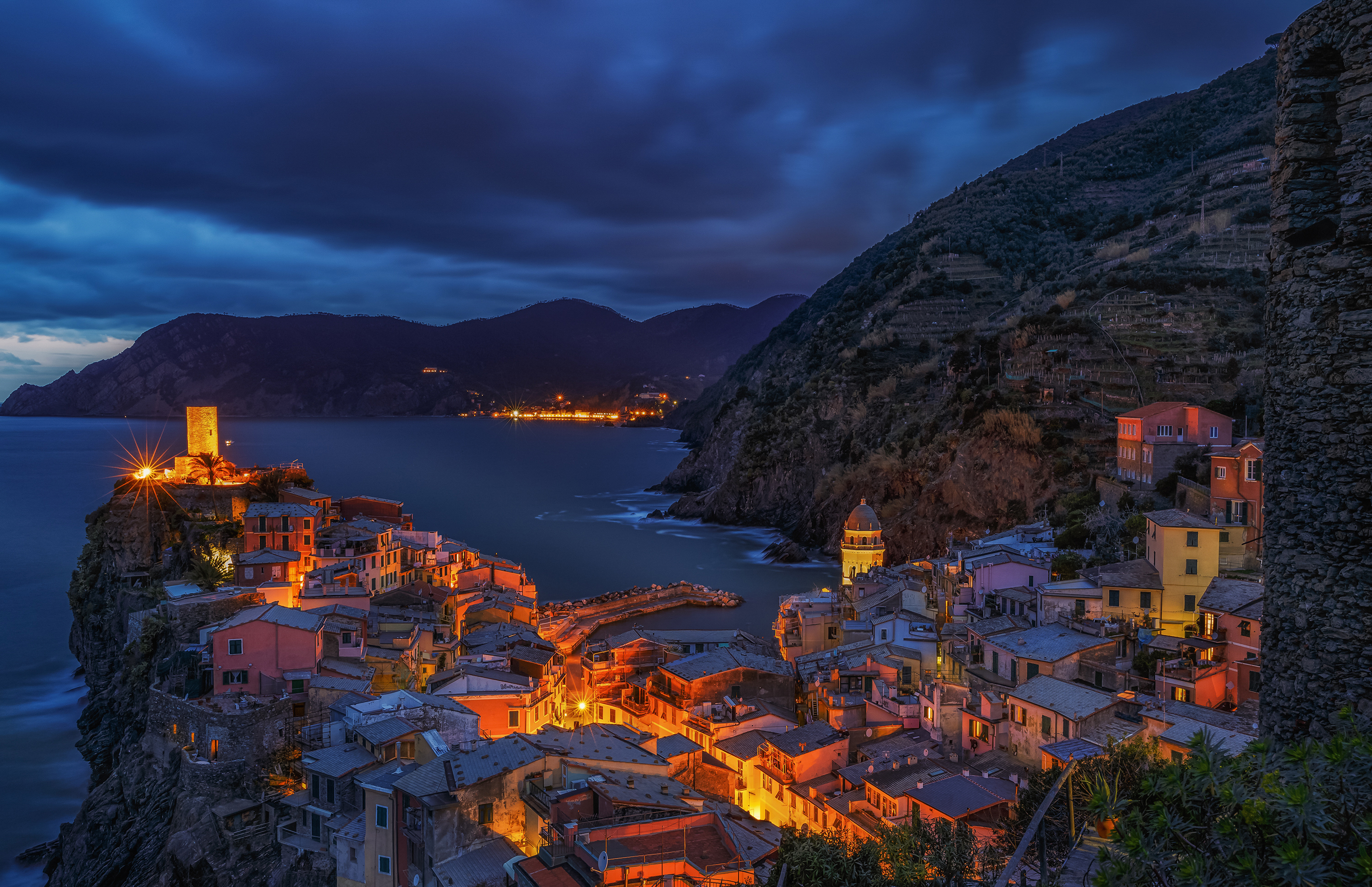 Liguria Vernazza Italy Wallpapers