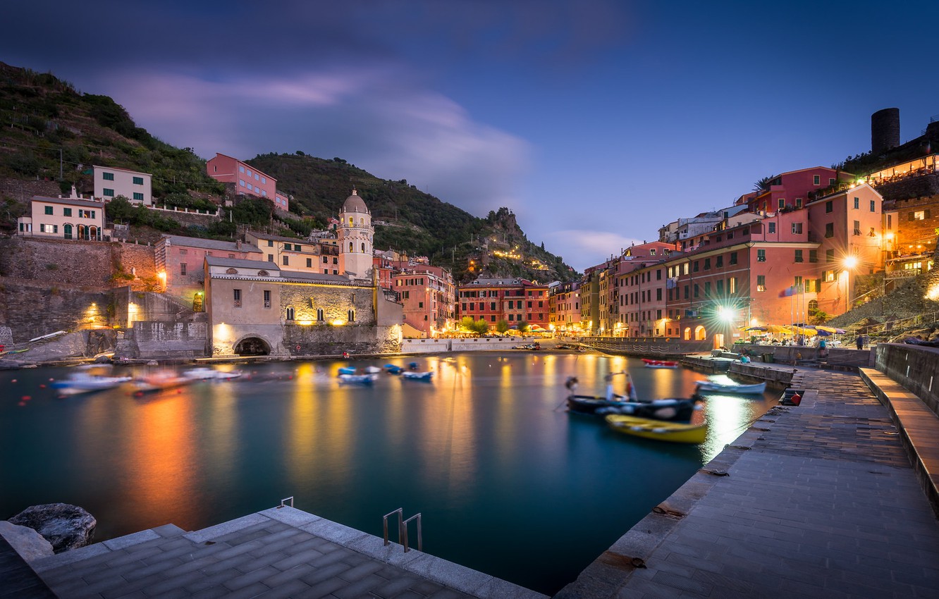 Liguria Vernazza Italy Wallpapers