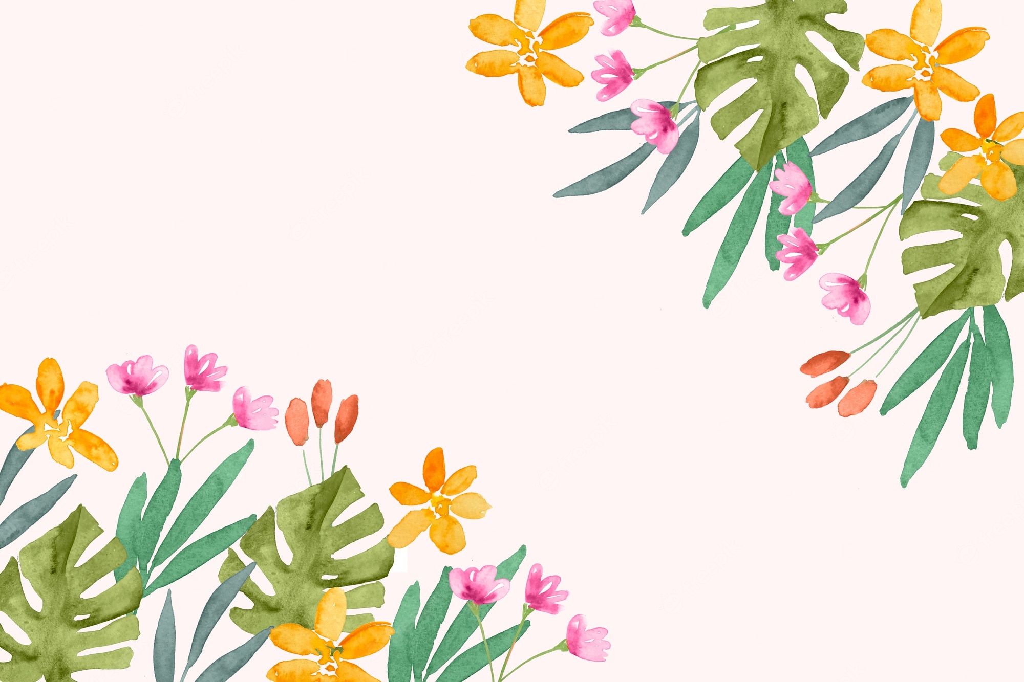 Summer Flower Backgrounds