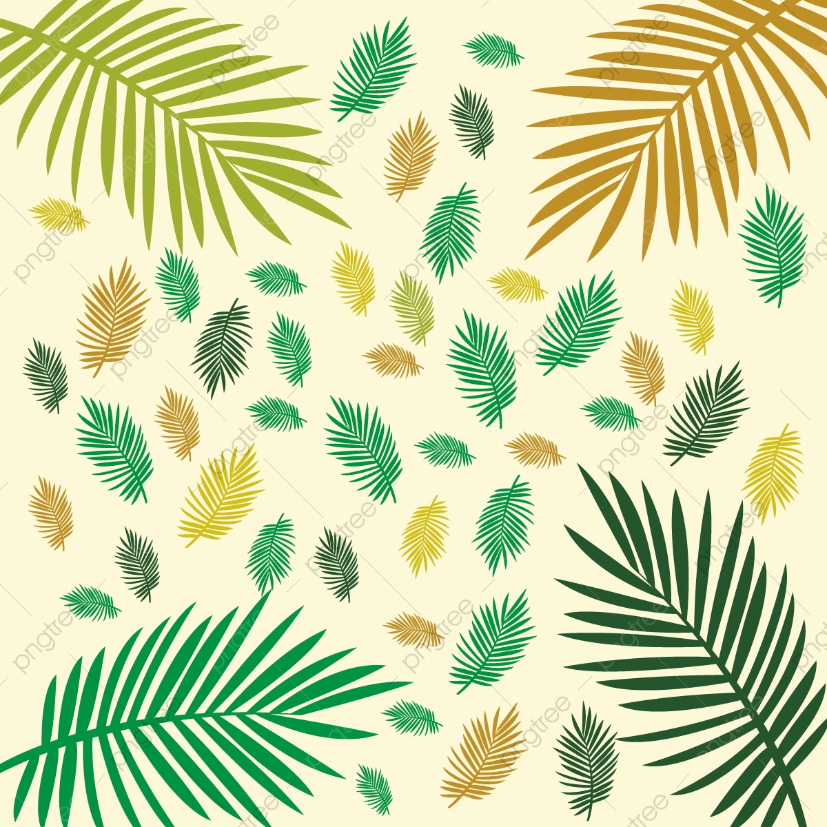 Summer Leaves Background