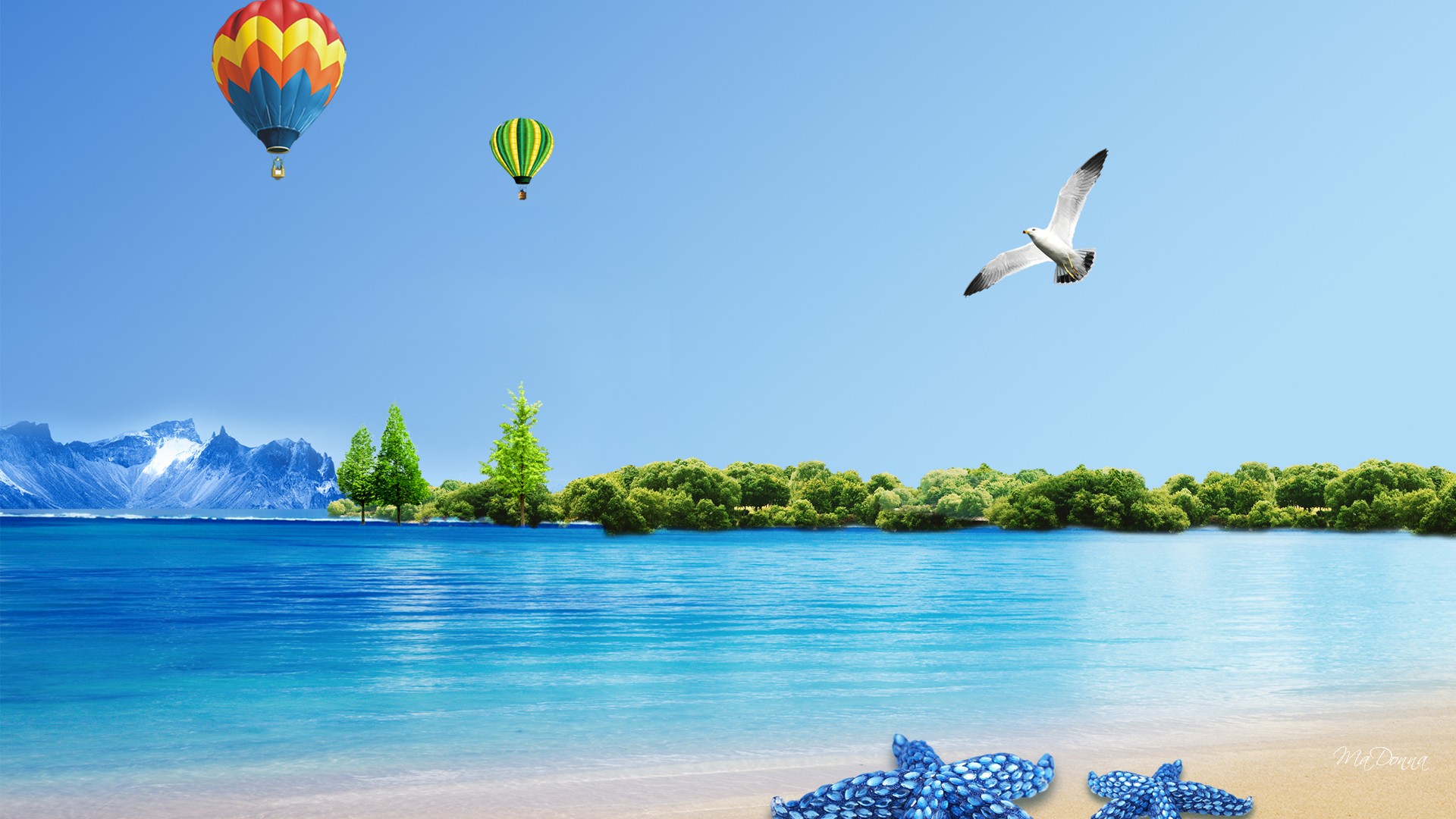 Summer Nature Desktop Background