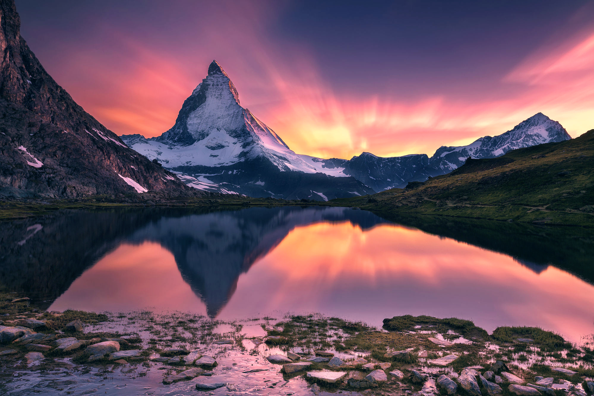 Matterhorn Hd Mountain Alps Wallpapers