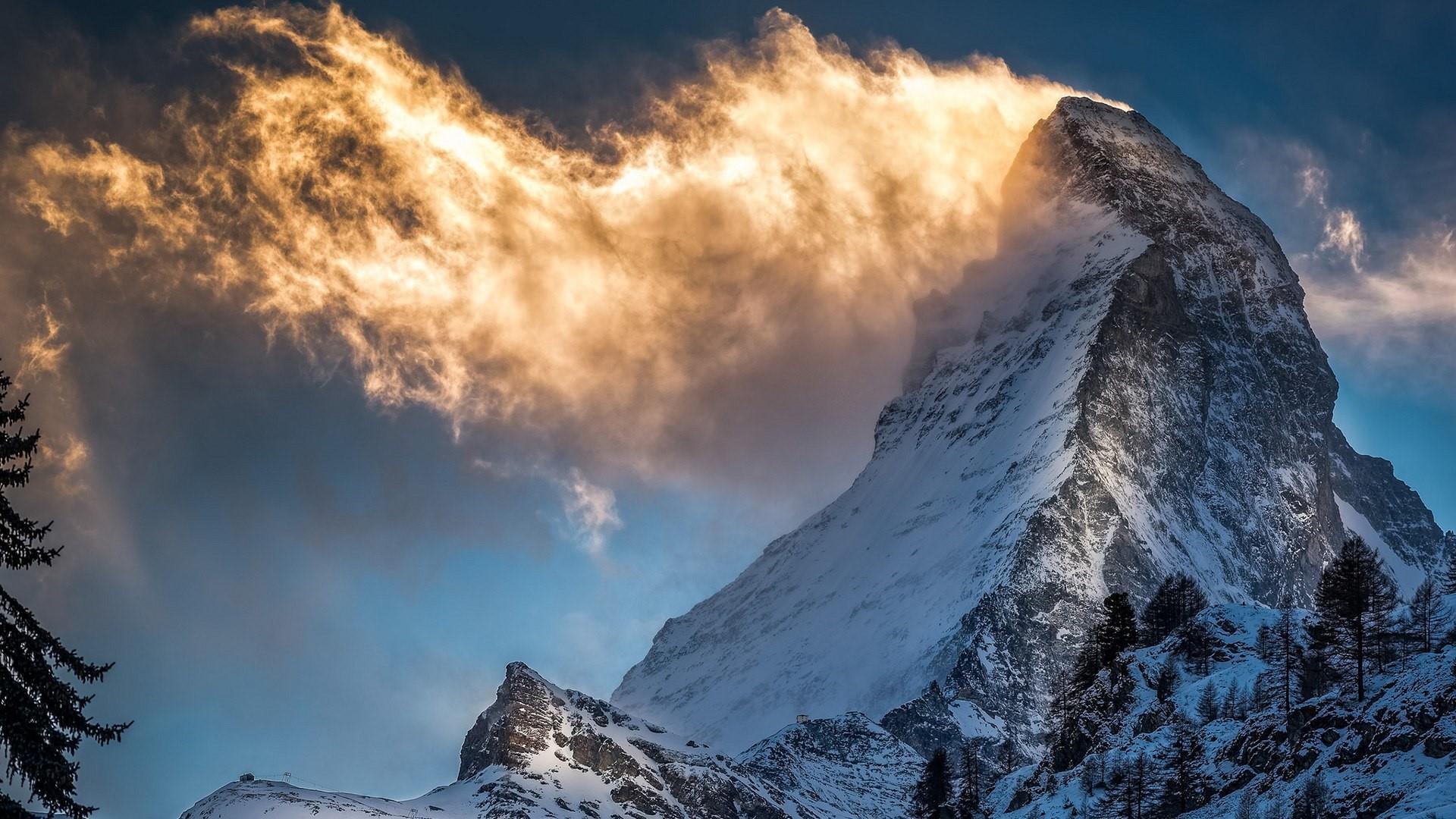 Matterhorn Hd Mountain Alps Wallpapers