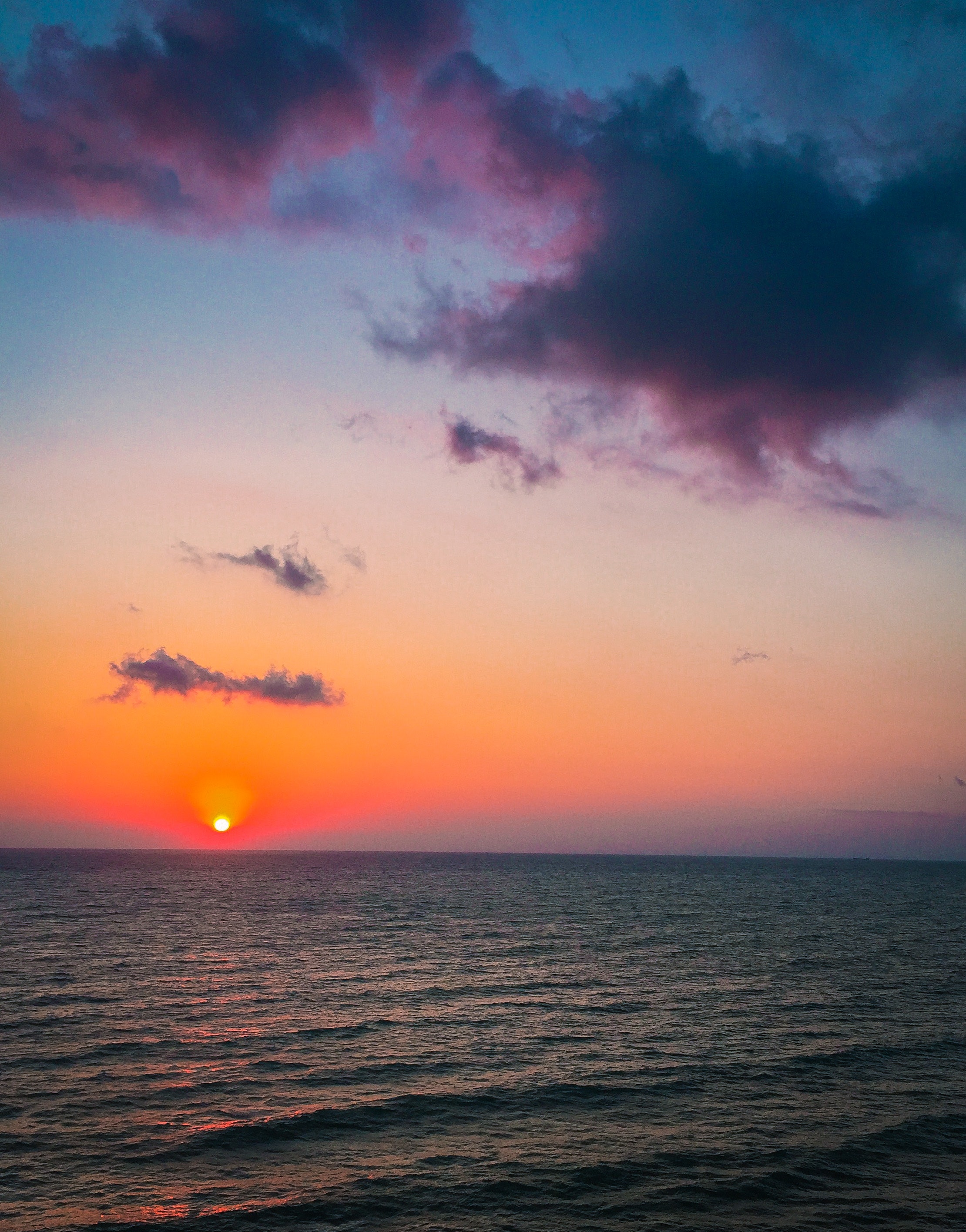 Mediterranean Sea Sunset Wallpapers