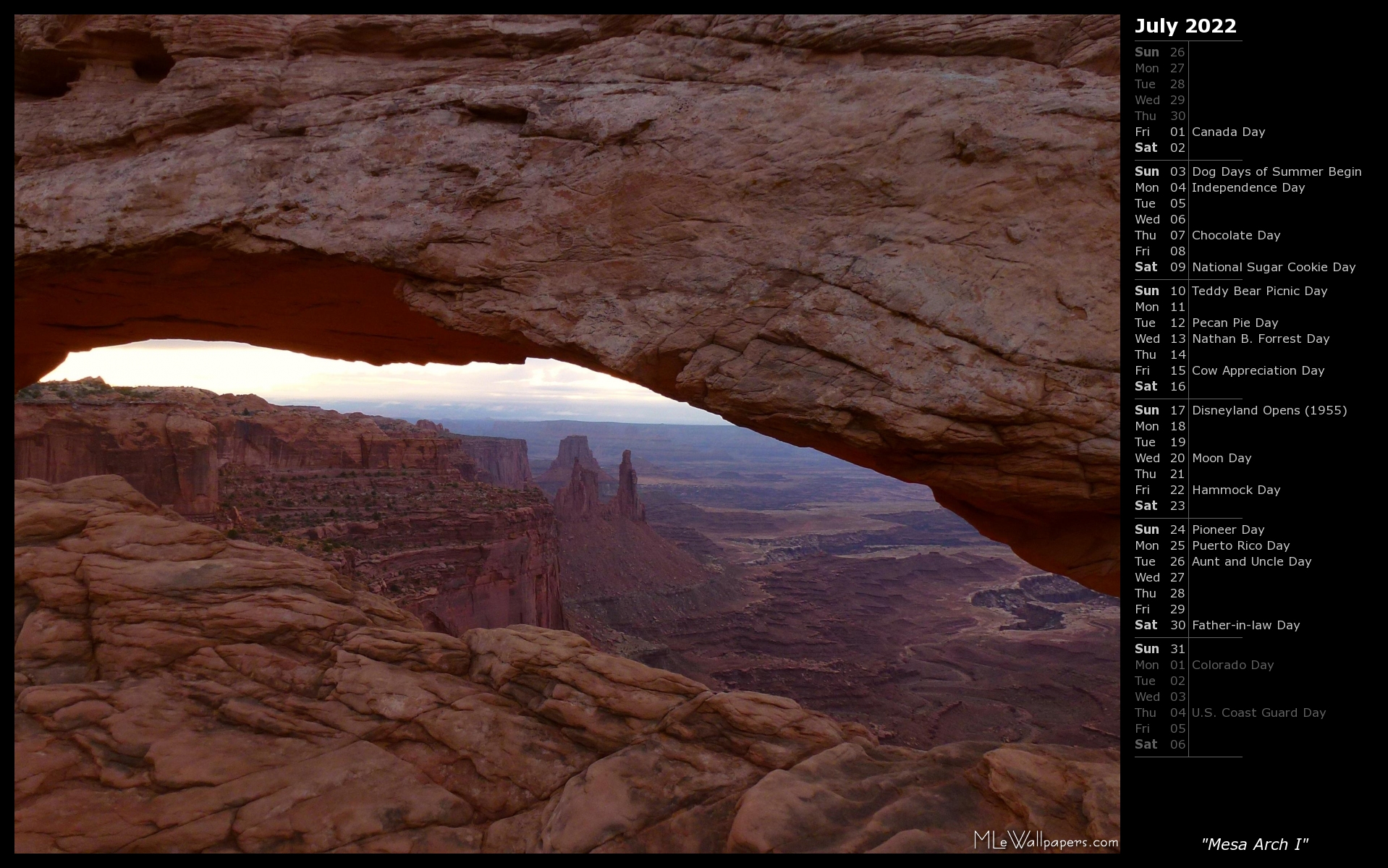 Mesa Arch Wallpapers