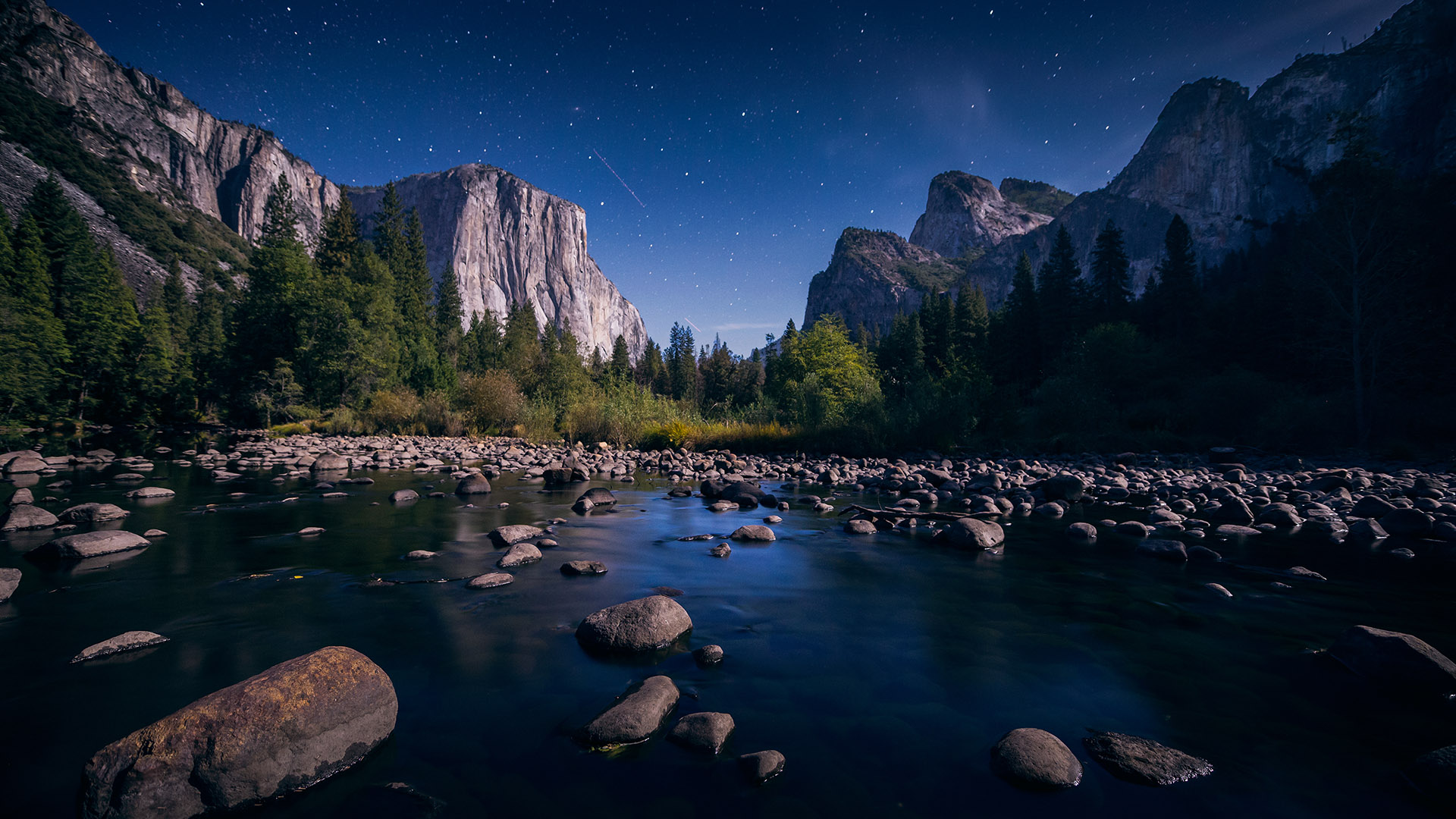 Milky Way And Mountain Reflection Wallpapers