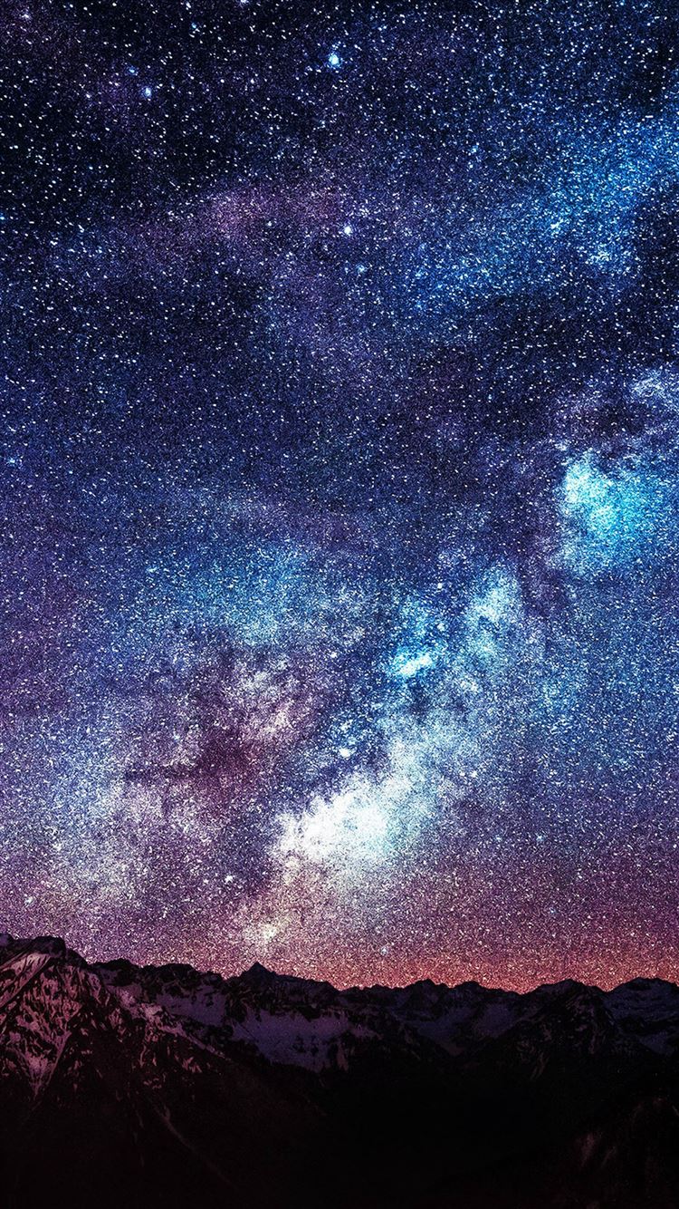 Milky Way Mountains Wallpapers