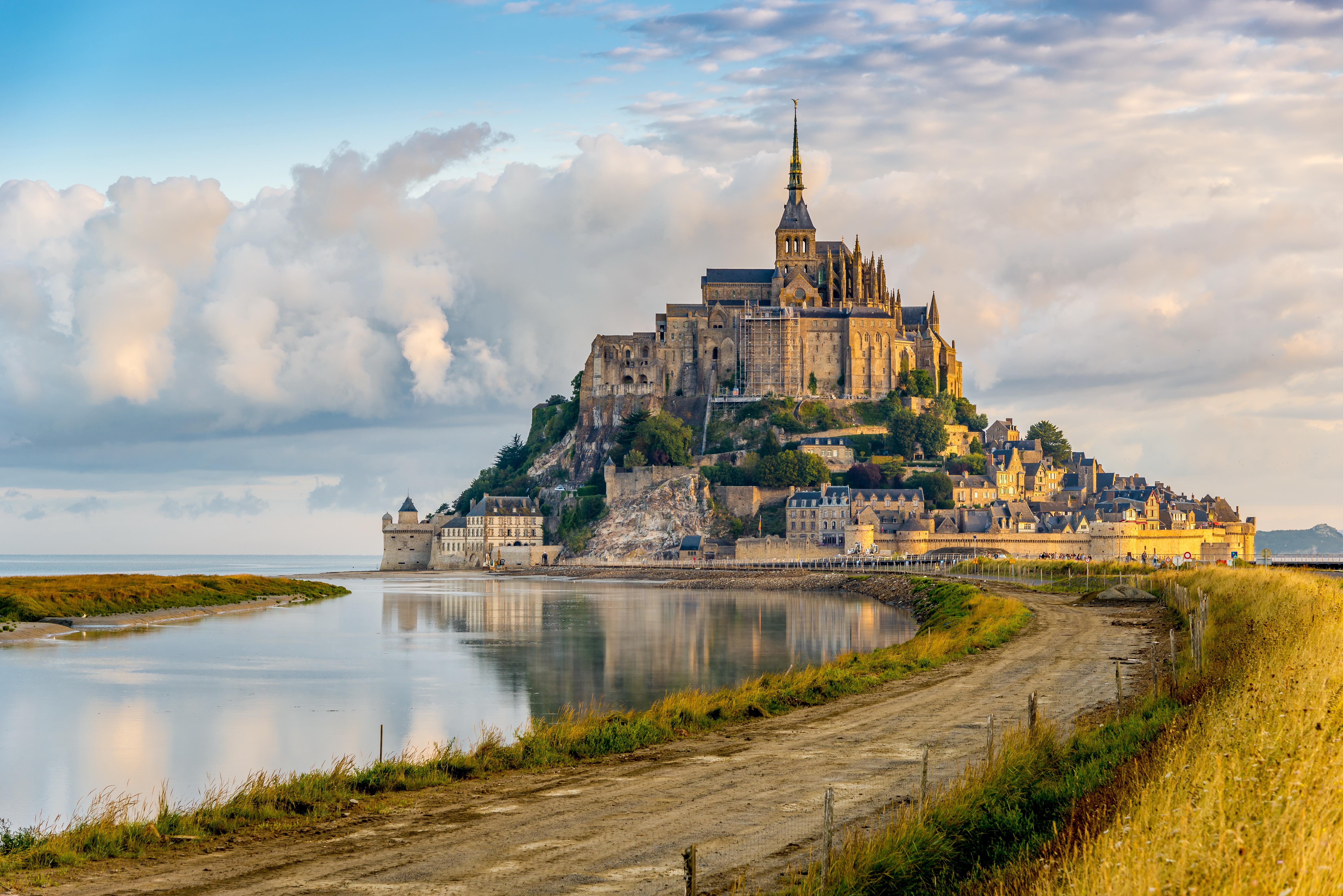 Mont-Saint-Michel In Normandy France Wallpapers