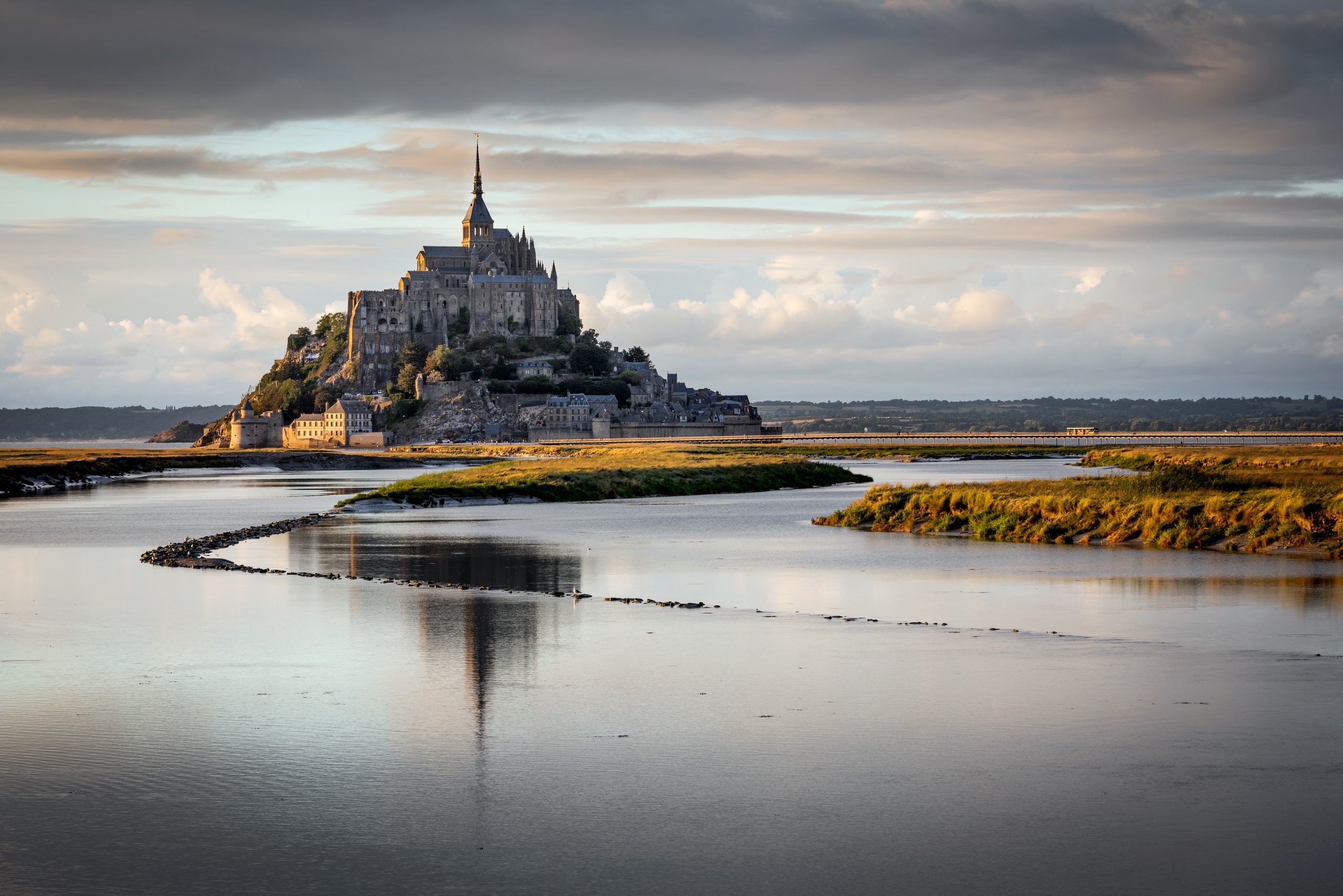 Mont-Saint-Michel In Normandy France Wallpapers
