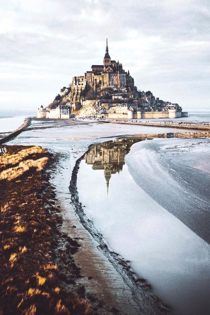 Mont-Saint-Michel In Normandy France Wallpapers