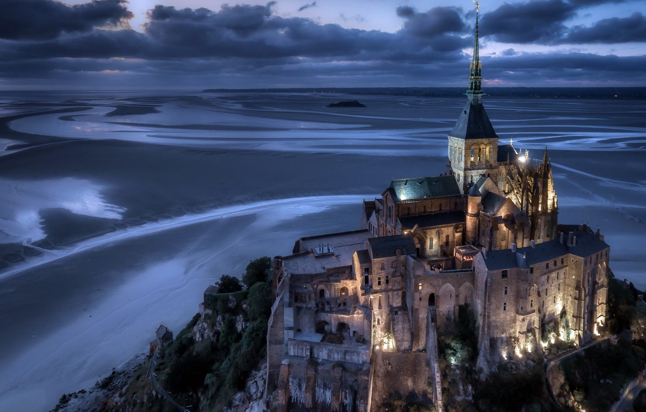 Mont-Saint-Michel In Normandy France Wallpapers
